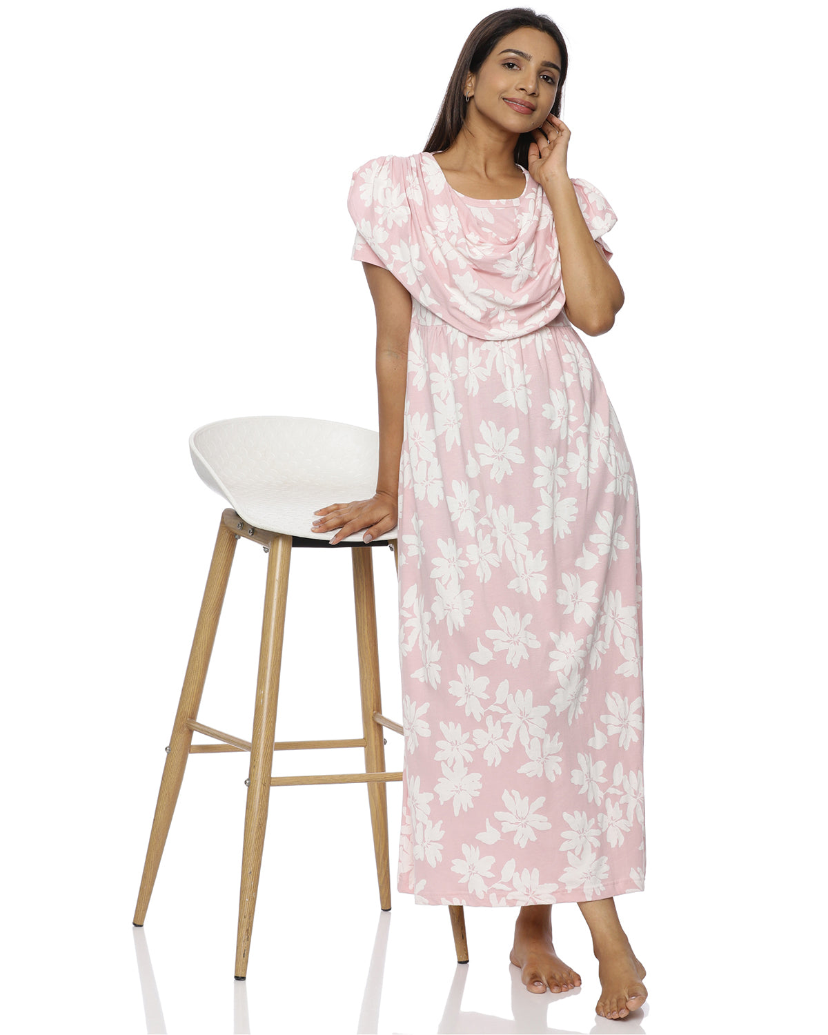 Shawl Style_V3 Casual Loungewear - Full Length