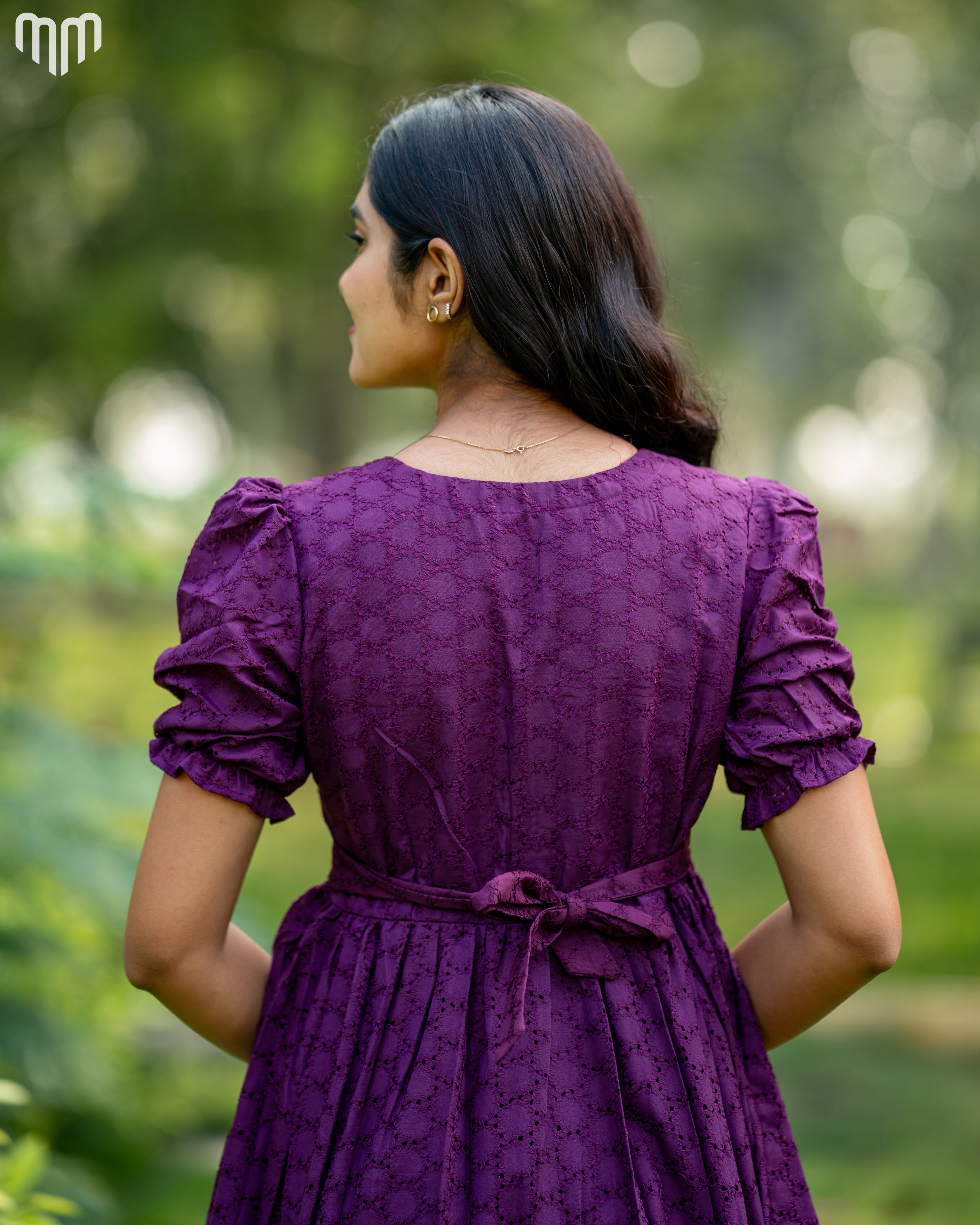 Wine Hakoba Maternity Maxi