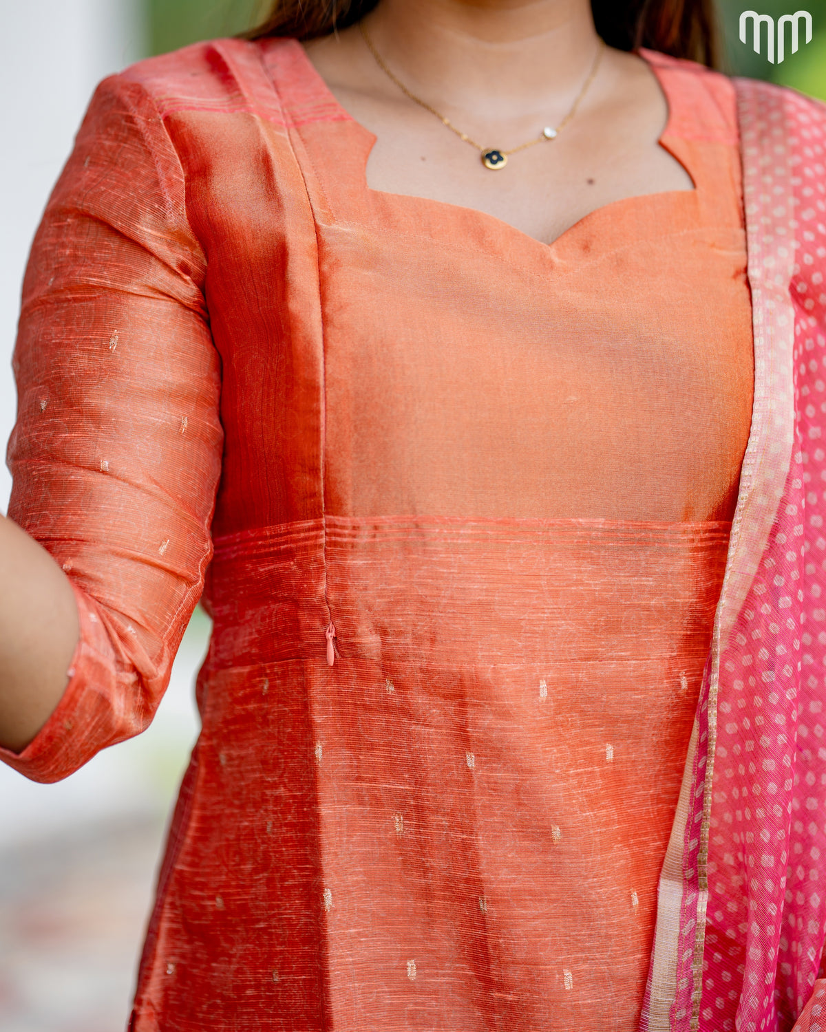 Aanya Maternity Kurti Set - Top with Cotton Lining & Dupatta