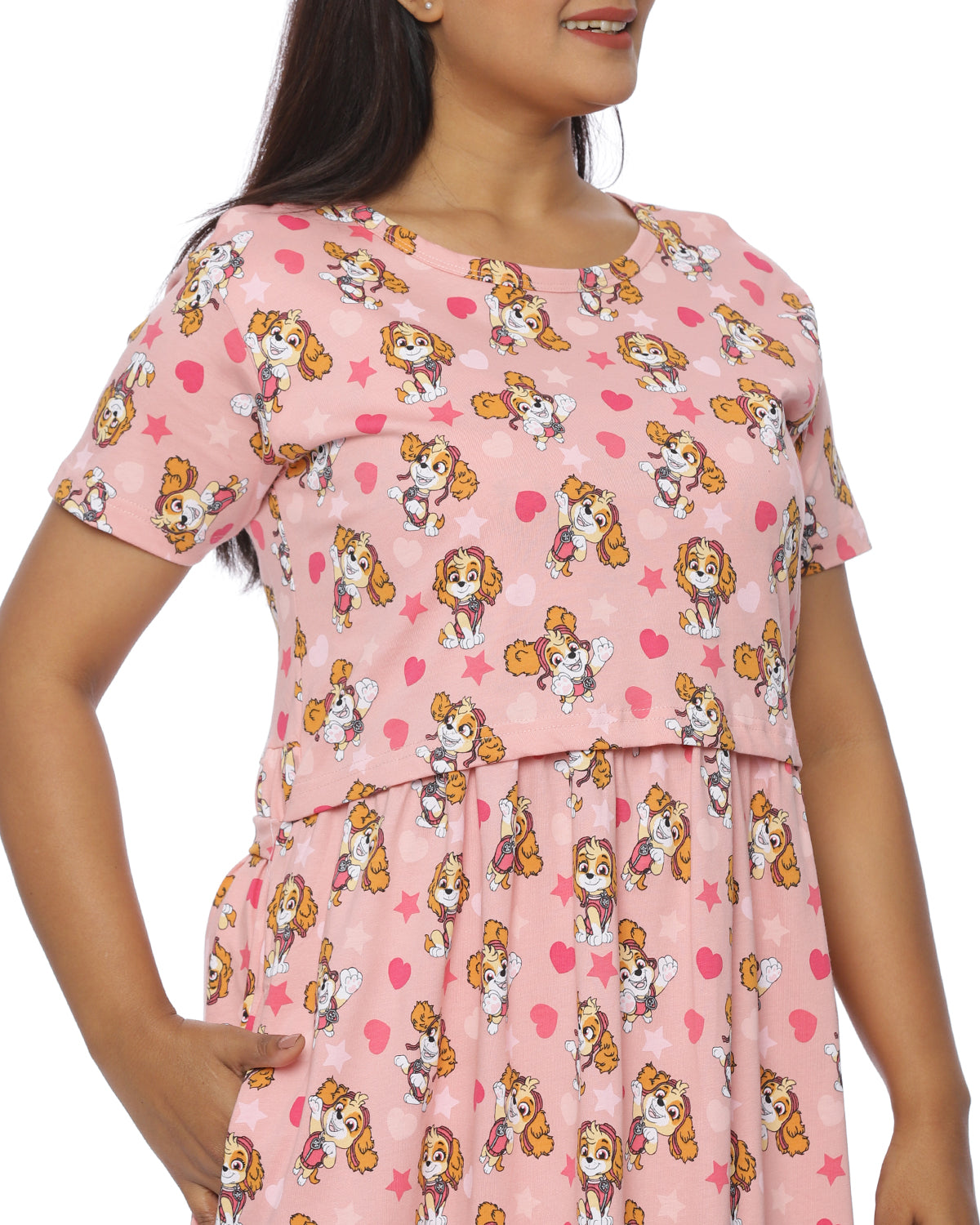 Puppy Zipless Maternity Loungewear – Full Length