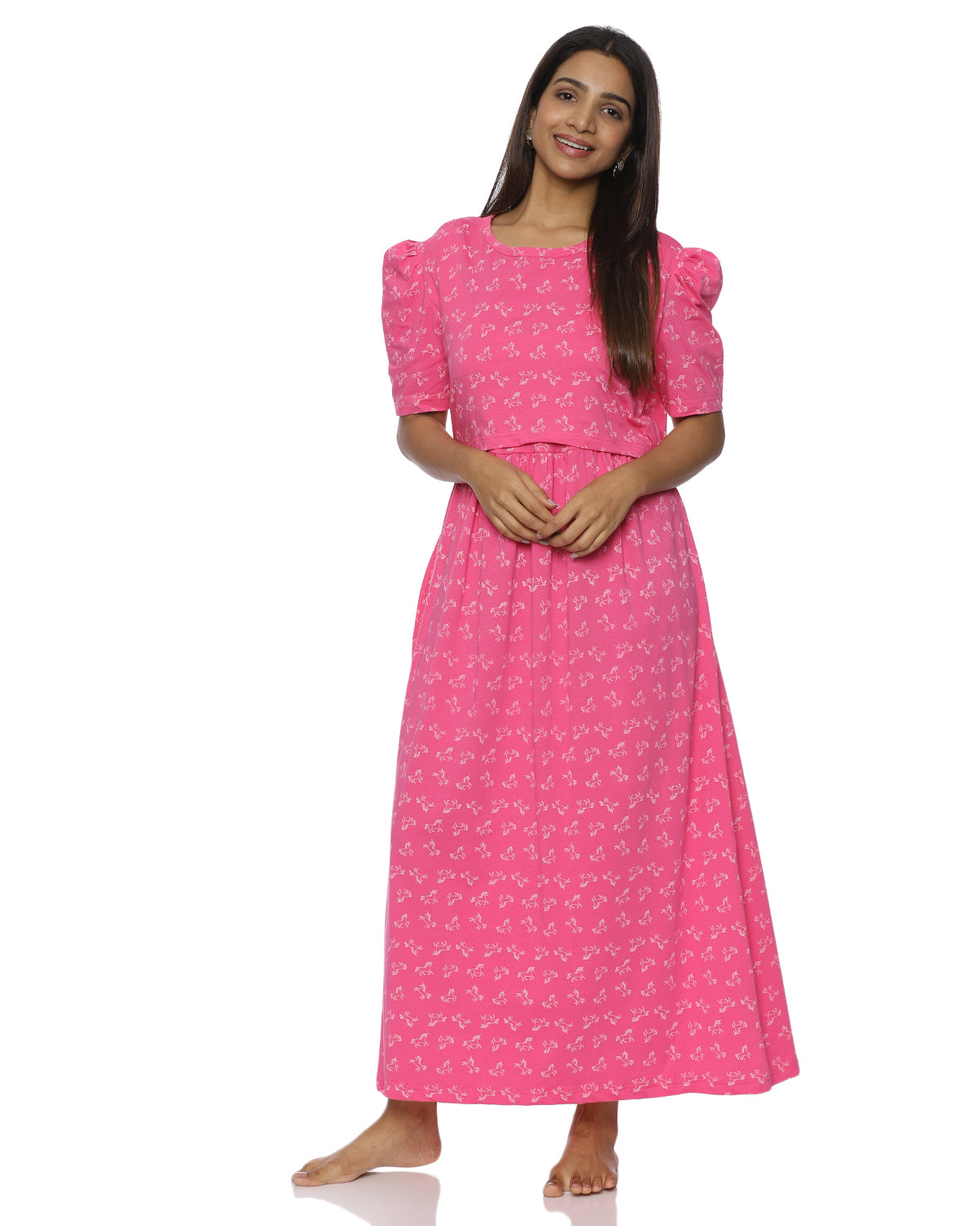 Mira Zipless Maternity Loungewear ā Full Length