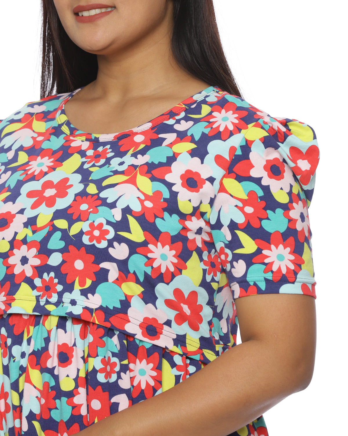 Dhara Zipless Maternity Loungewear – Calf Length