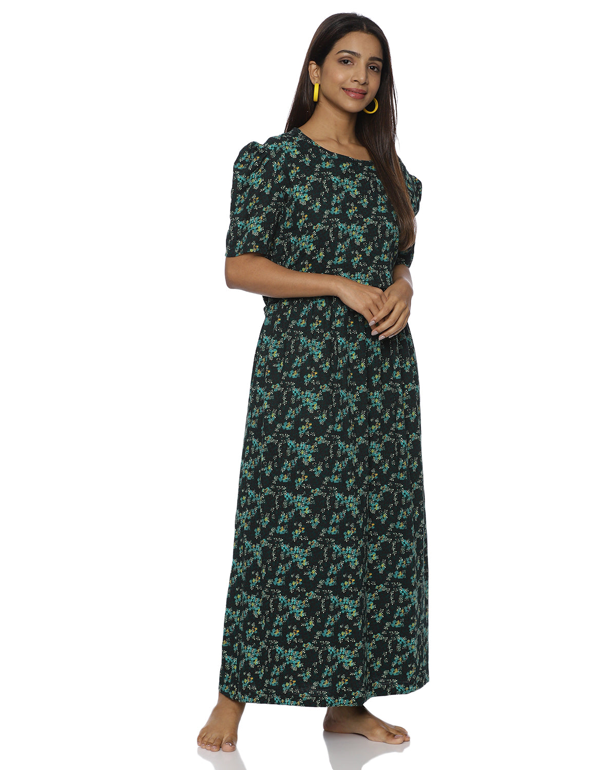 Indra Zipless Maternity Loungewear ā Full Length