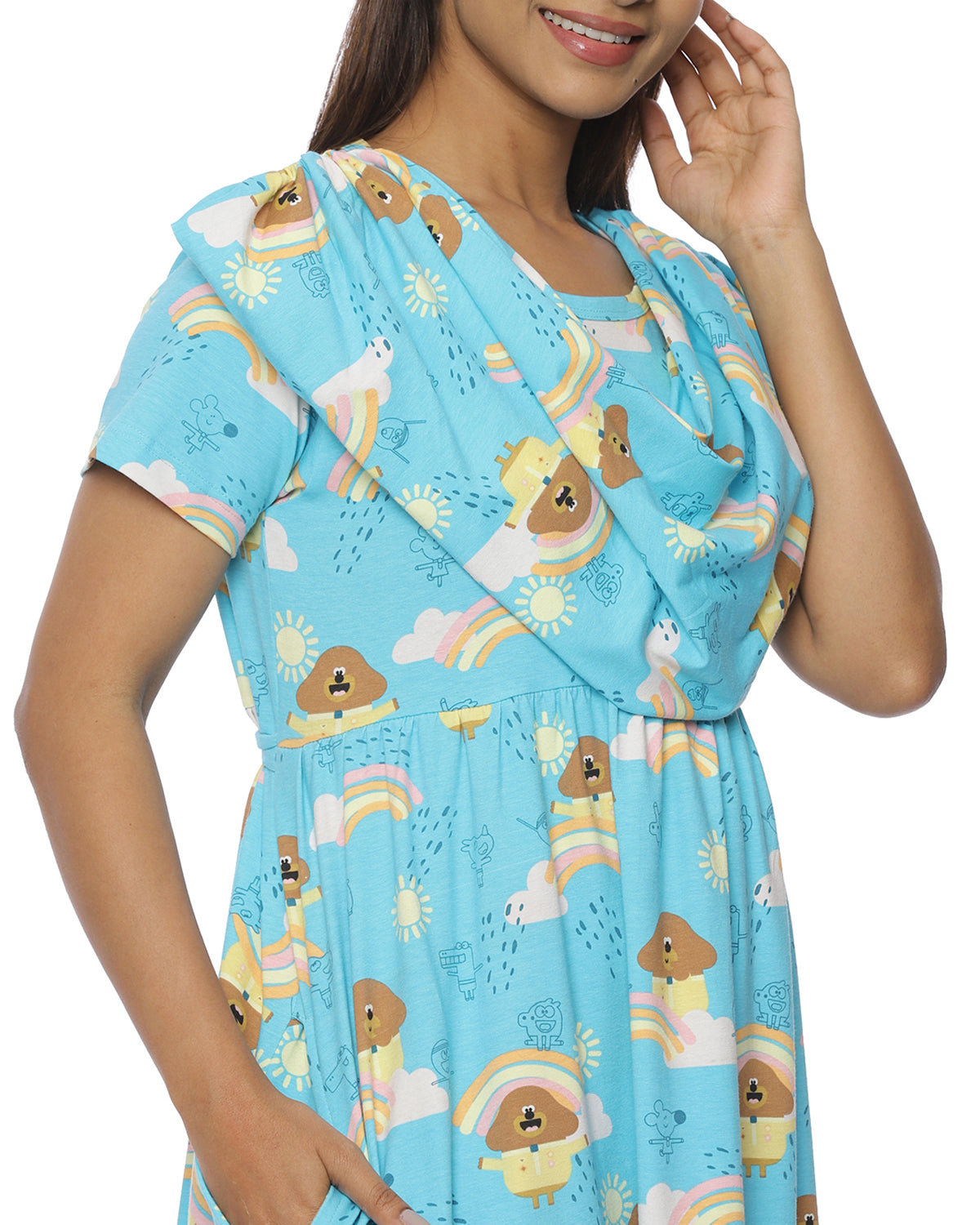 Shawl Style_V10 Casual Loungewear - Full Length