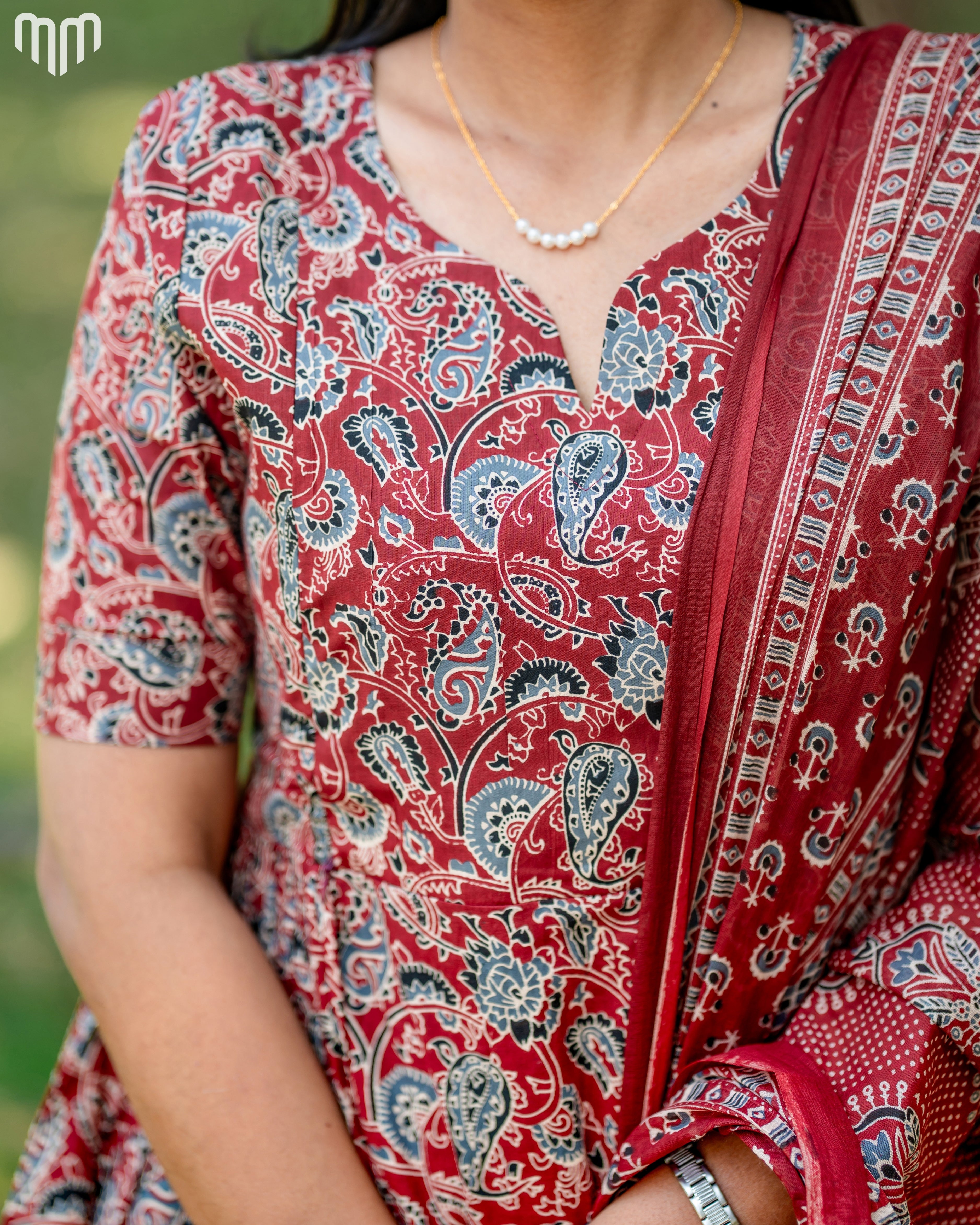 Rangoli_V4 Maternity Kurti Set (Maxi Style)