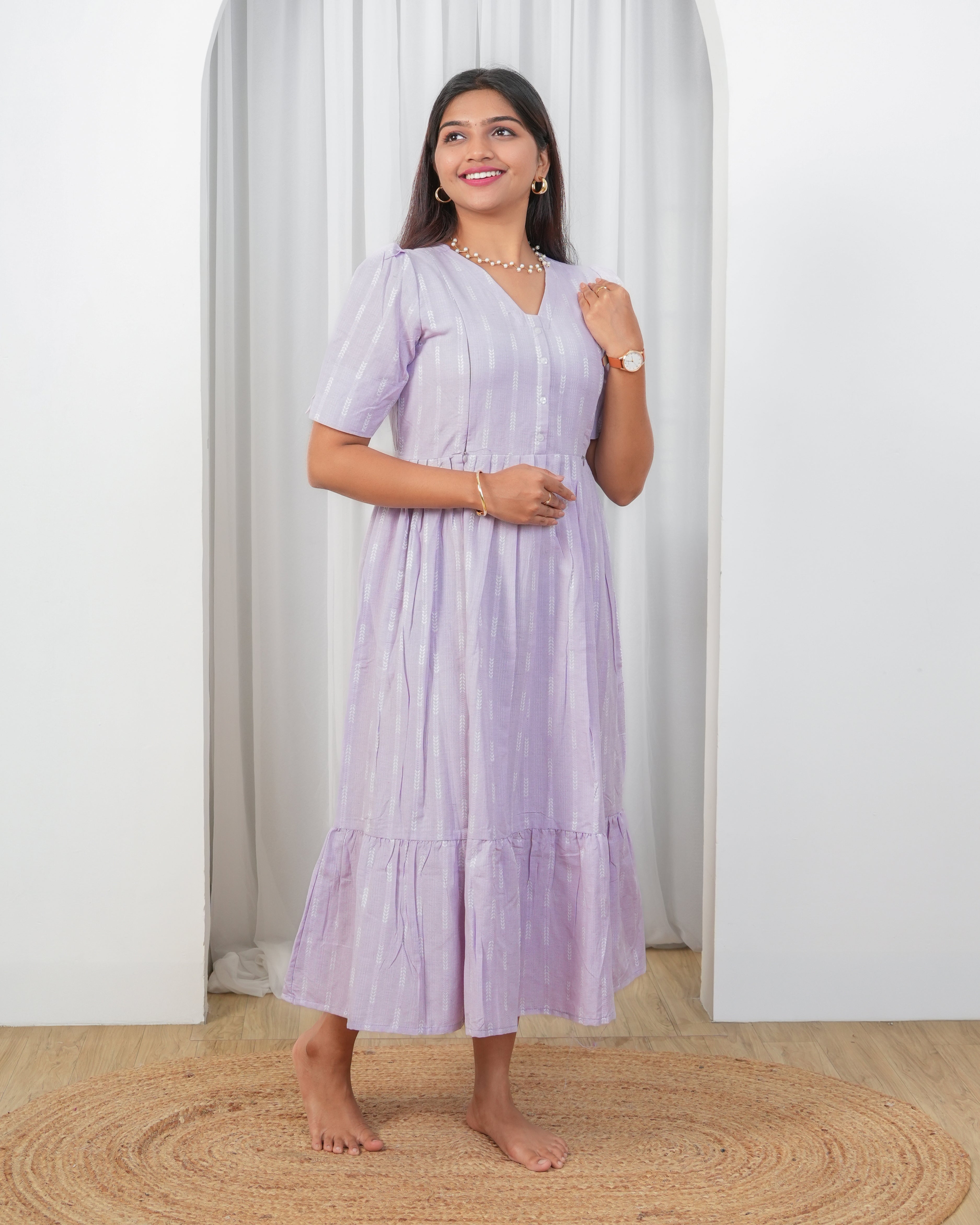 Diya_V1 Maternity Maxi