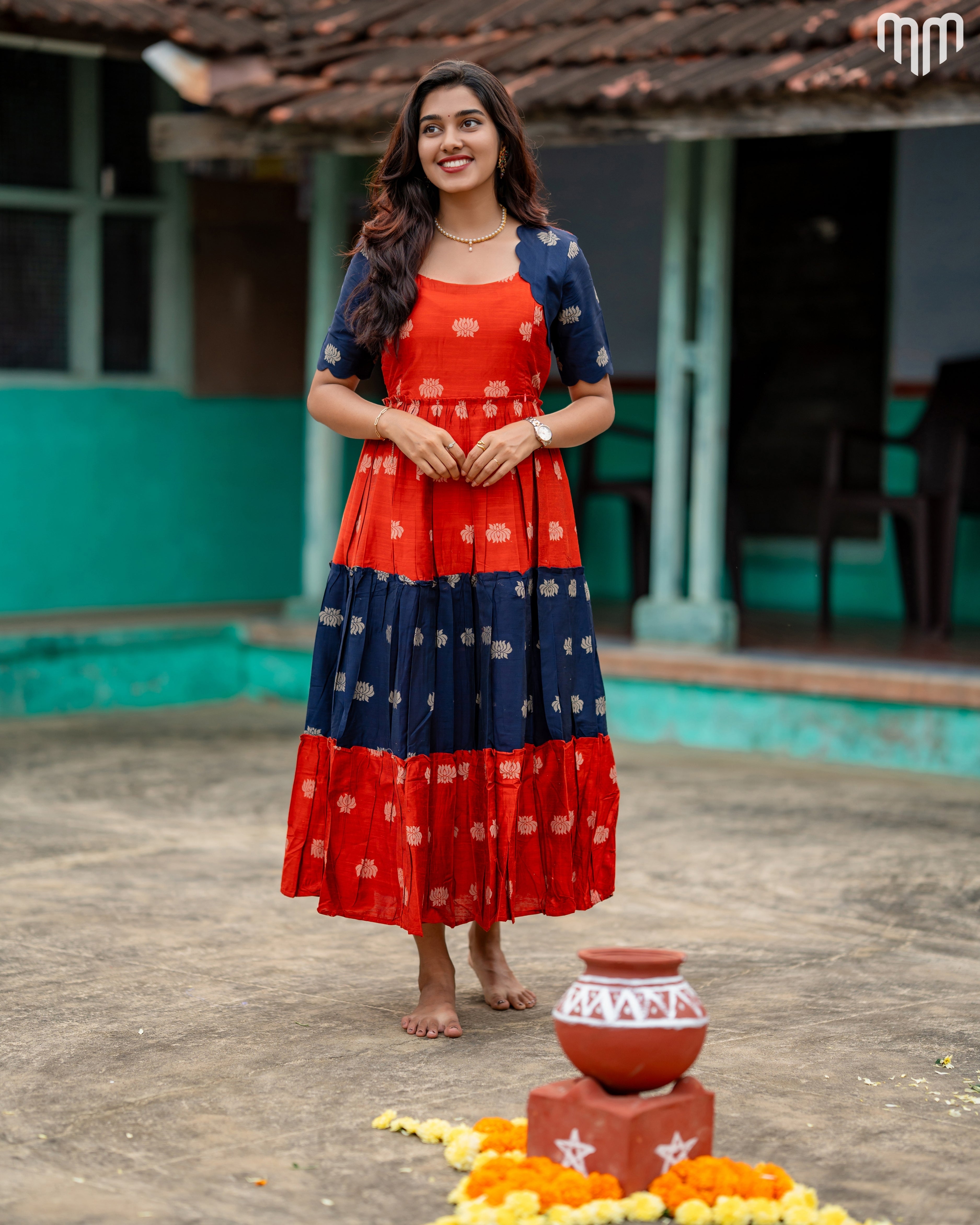 Meghana_V1 Maternity Maxi