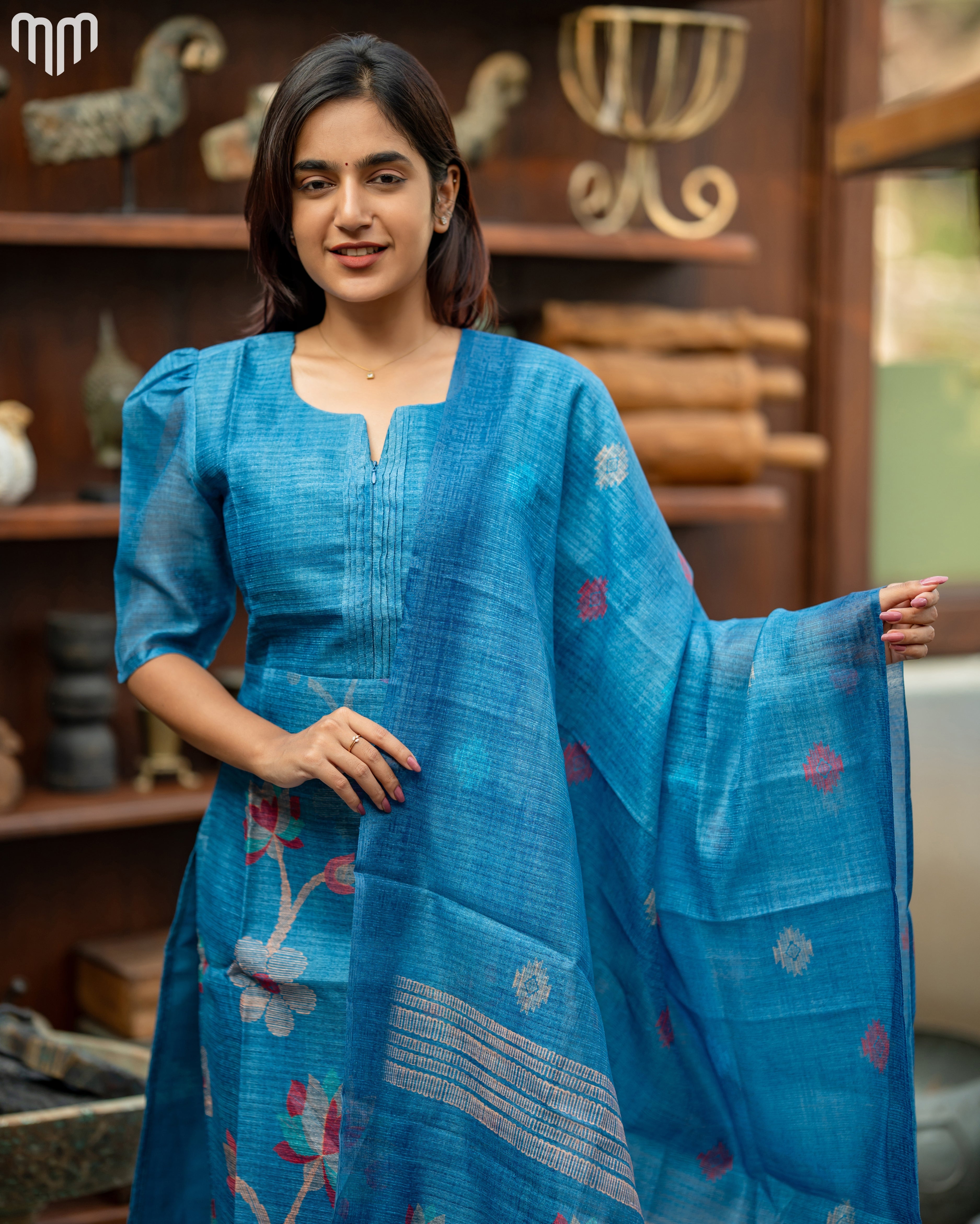 Aarvitha_V2 Maternity Kurti Set