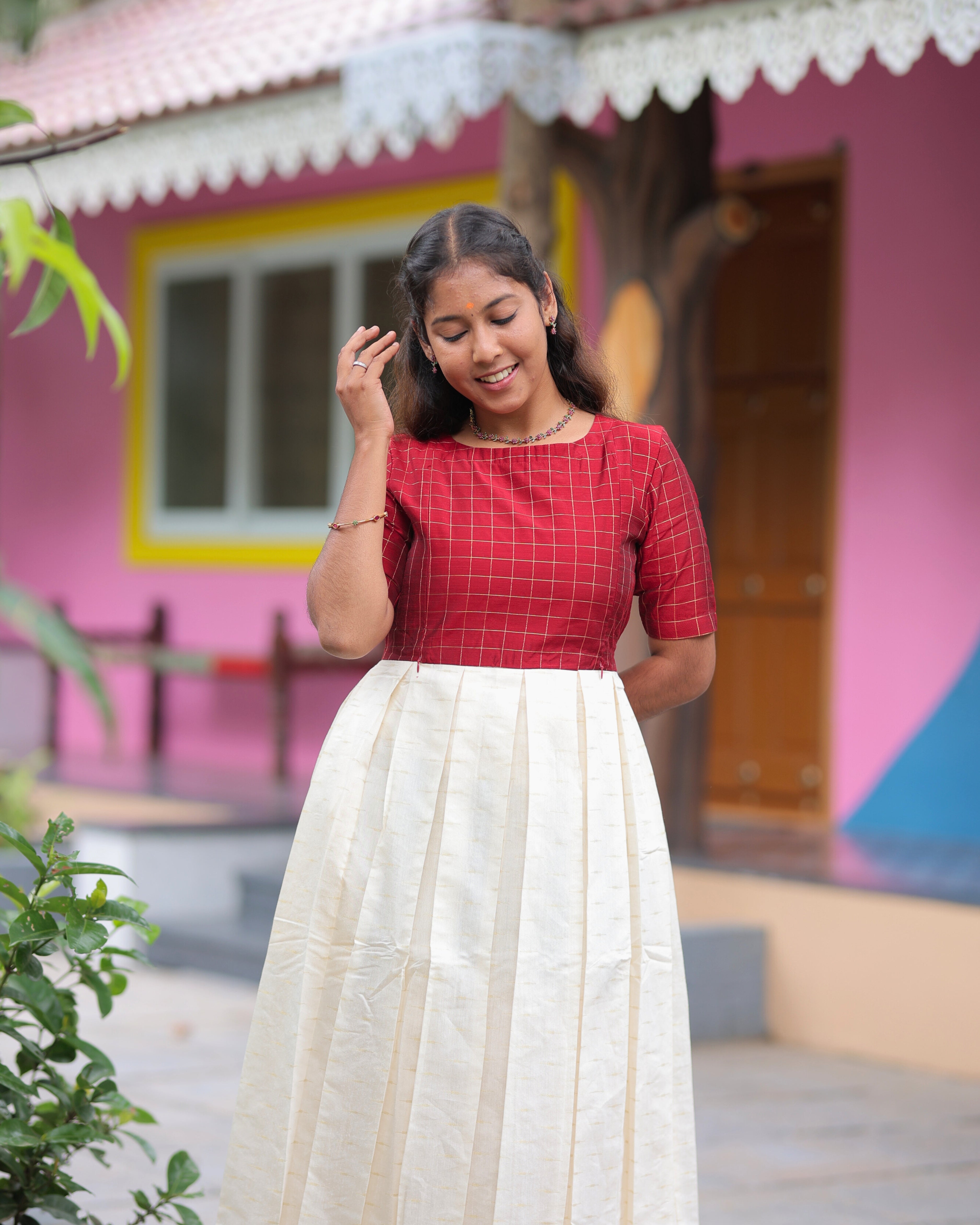 Onam_S1 Maternity Maxi