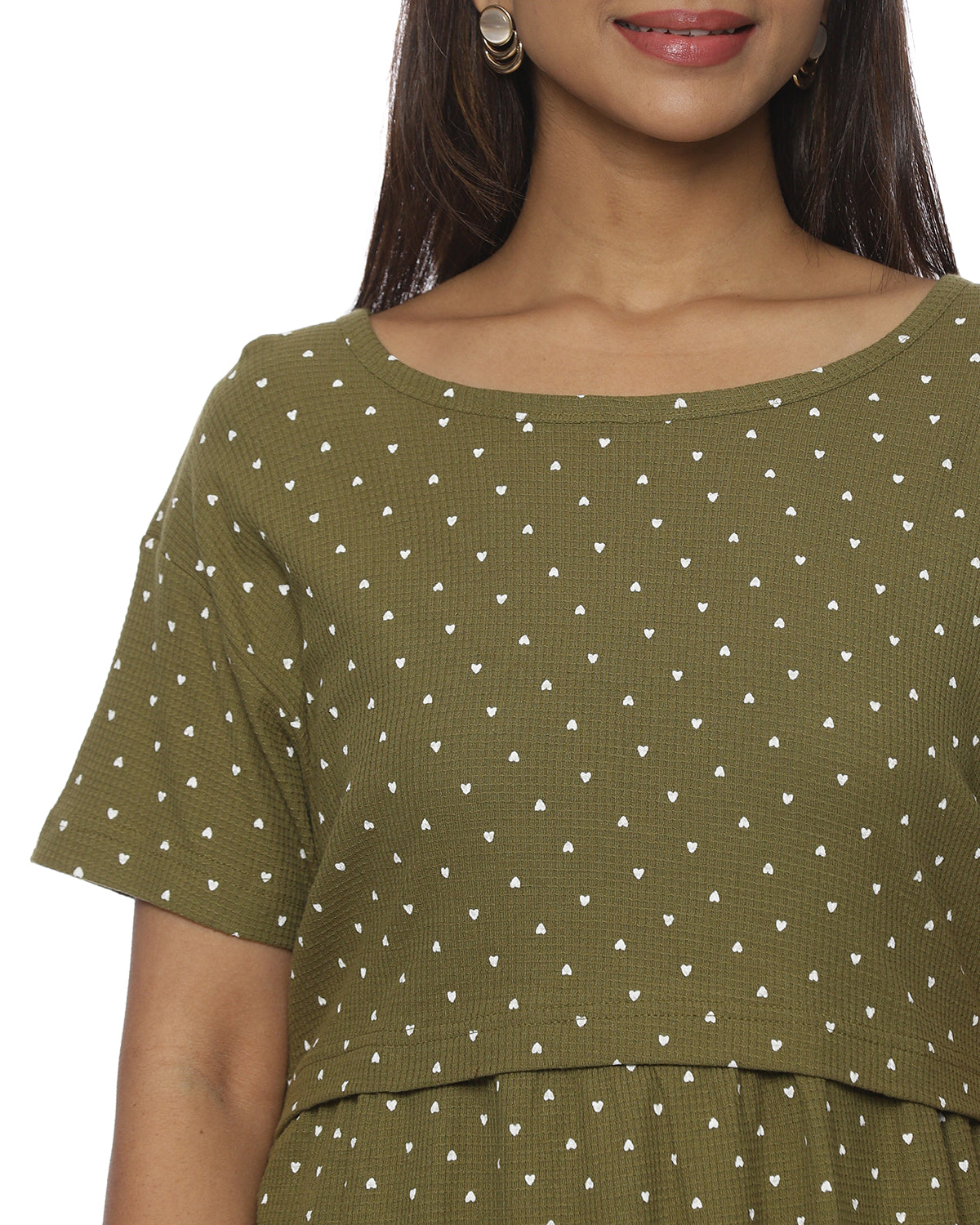 OliveLuv_V1 Zipless Maternity Loungewear ā Full Length