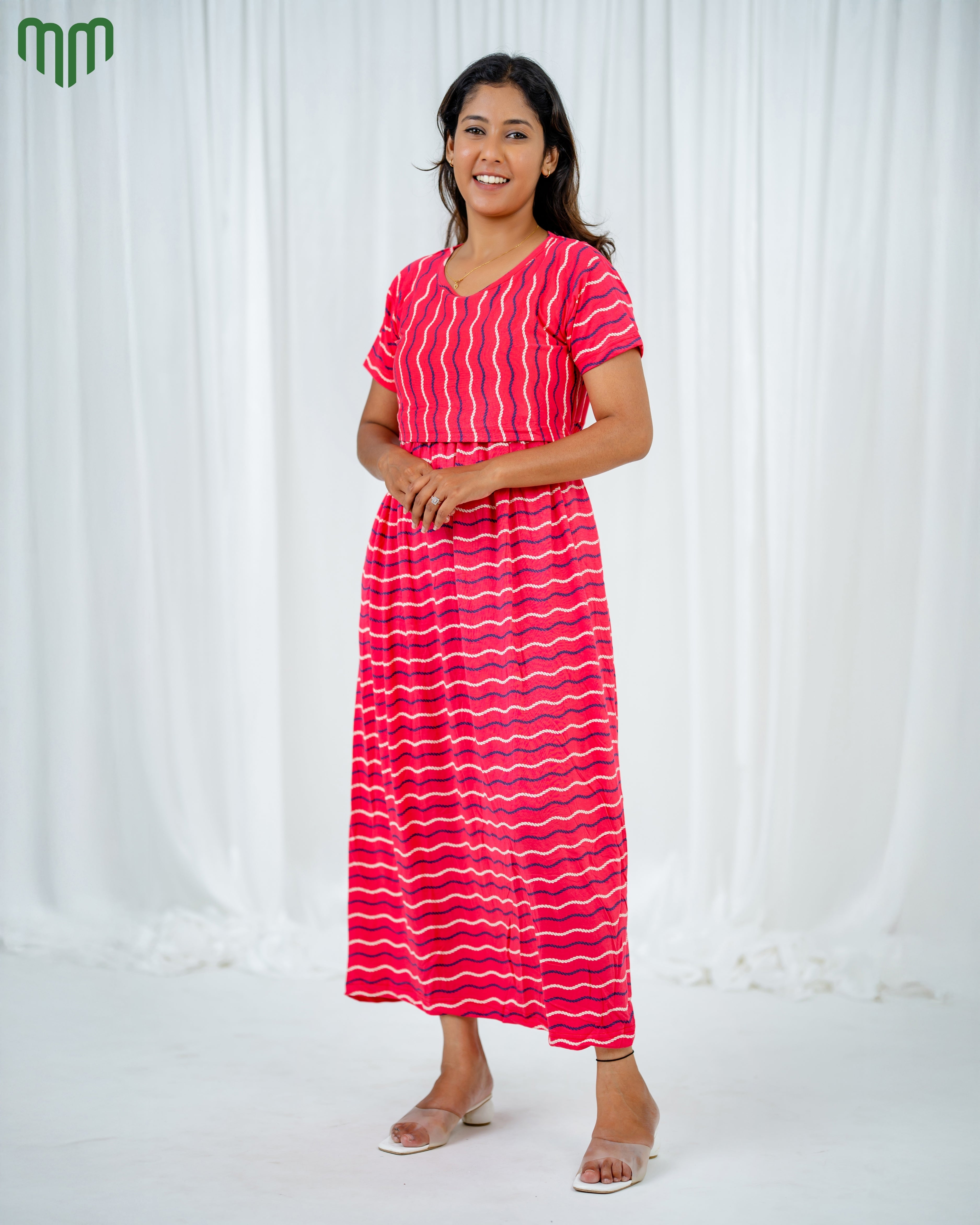 Wavey Zipless Maternity Loungewear ā Full Length