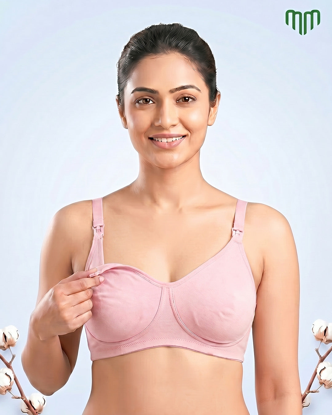Cushy Mumma Nursing Bra - Pink