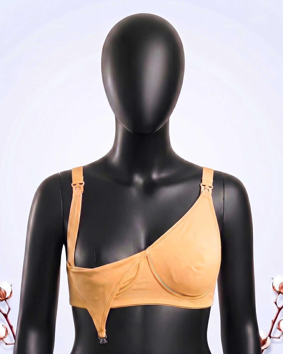 Cushy Mumma Nursing Bra - Skin