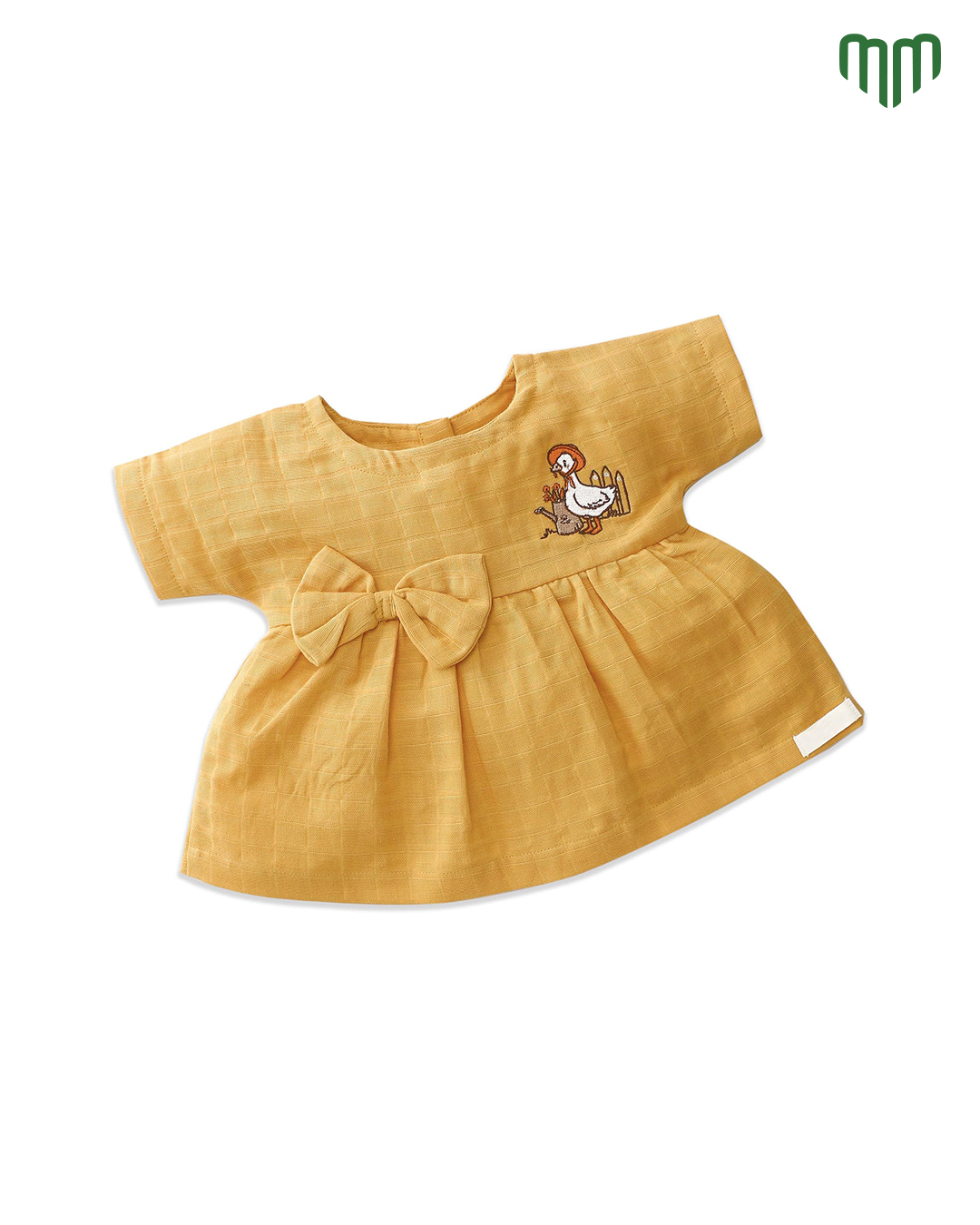 Little Muslin Duck Girls Solid Co-ord set
