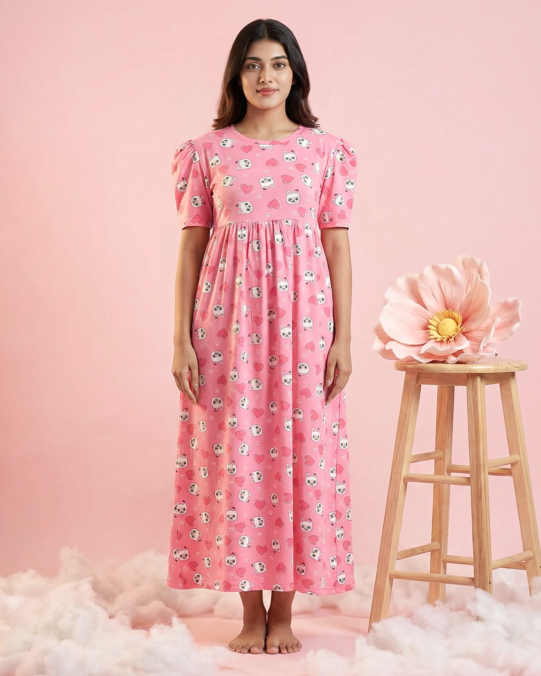 Kitty Casual Loungewear - Full Length