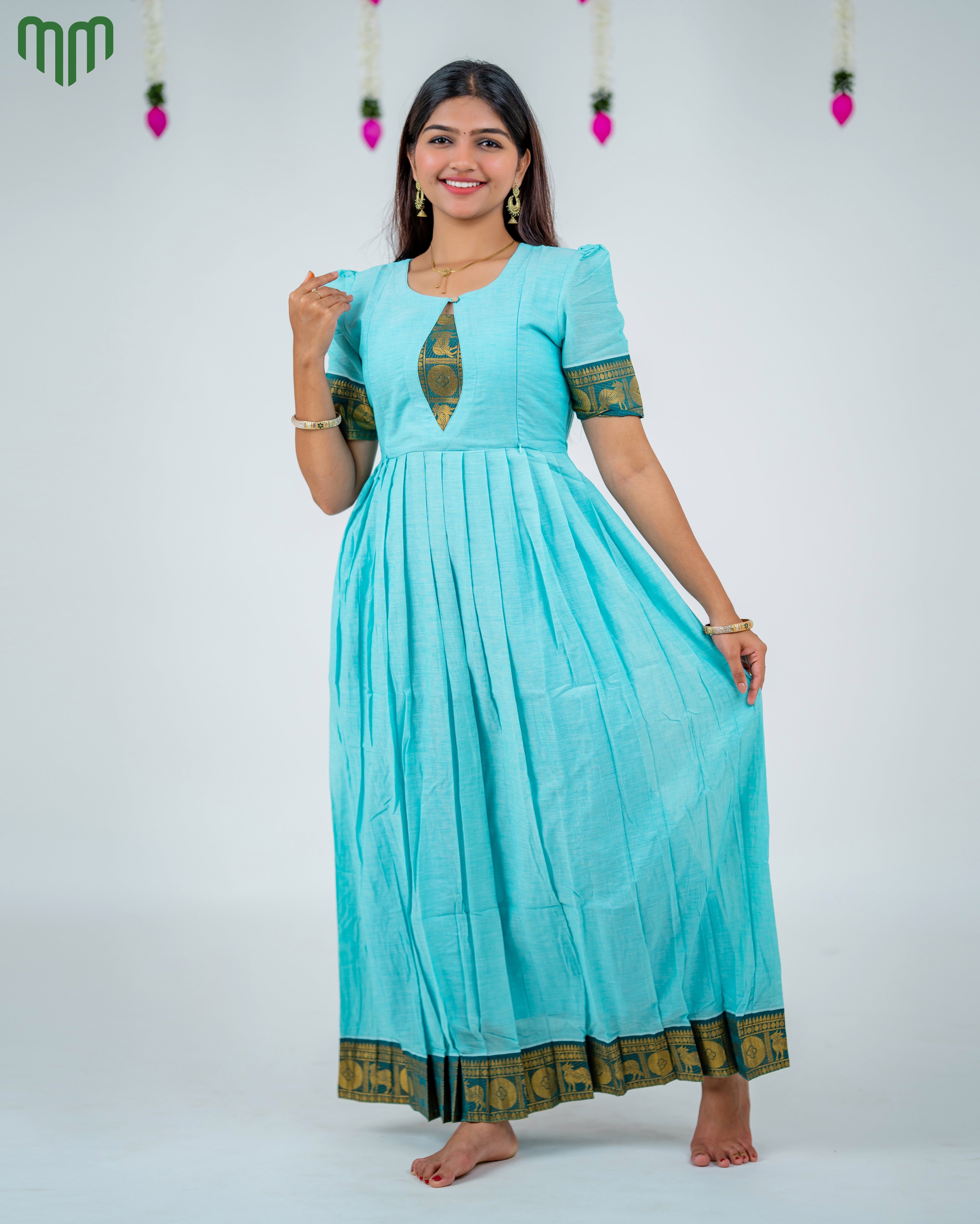 Poonguzhali_V4 Maternity Maxi