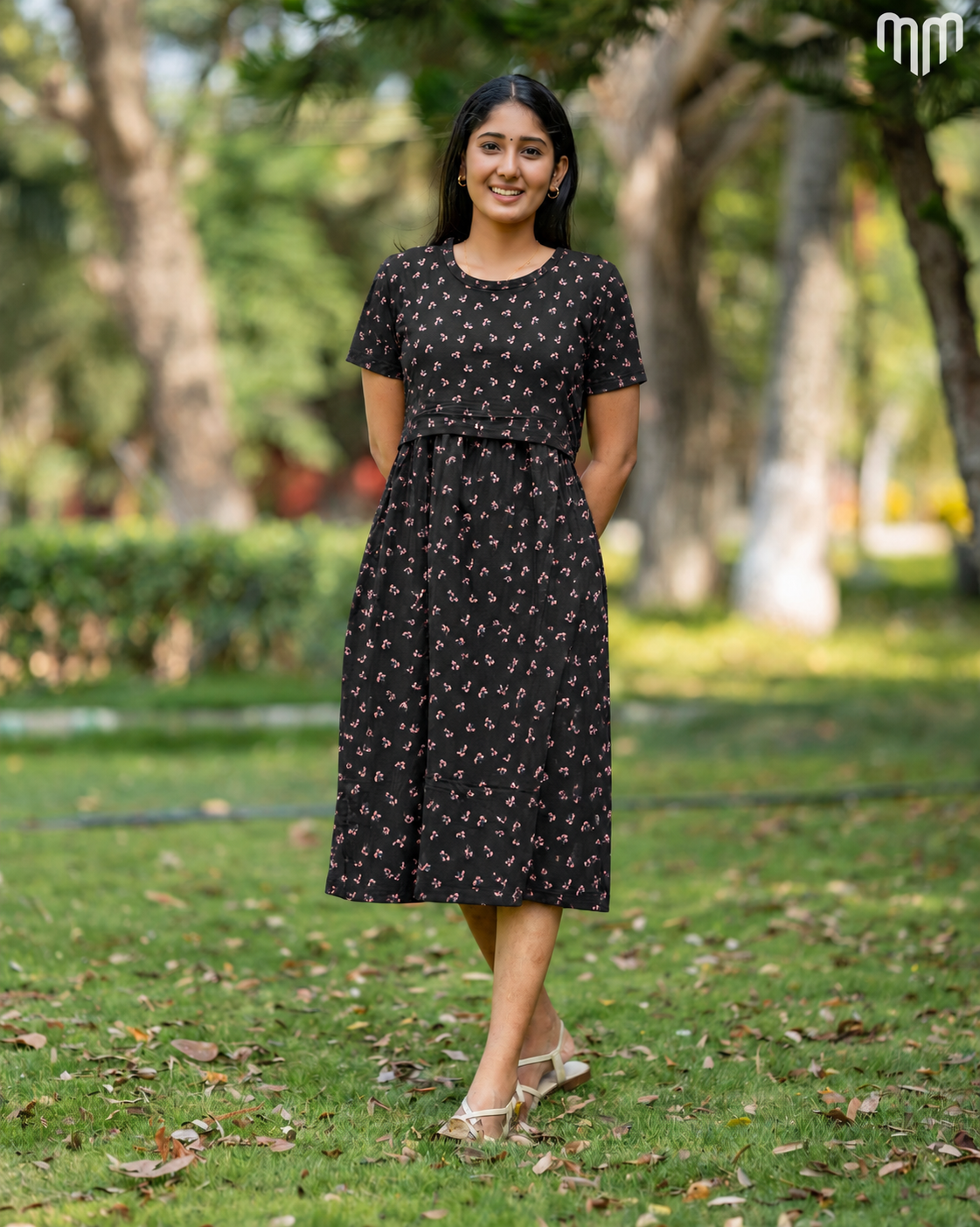 Maria Zipless Maternity Loungewear – Calf Length