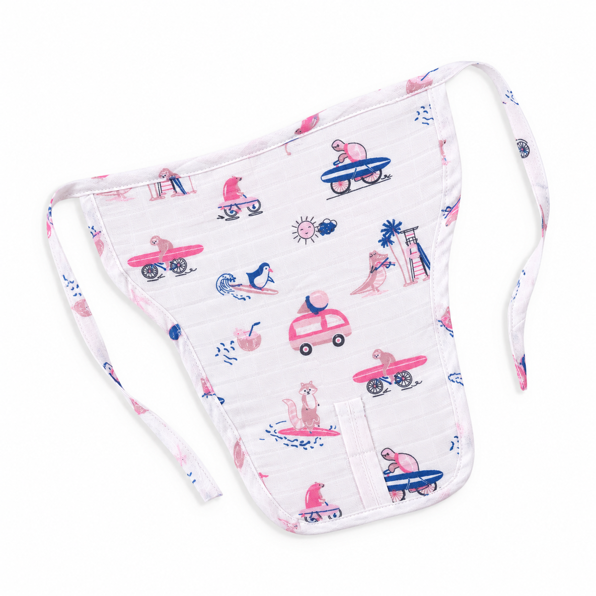 Little Tractors Muslin Knot jabla & Reusable Muslin Nappies / Langot