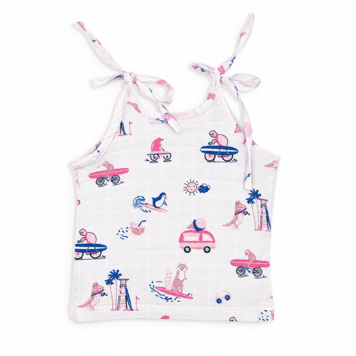 Little Tractors Muslin Knot jabla & Reusable Muslin Nappies / Langot