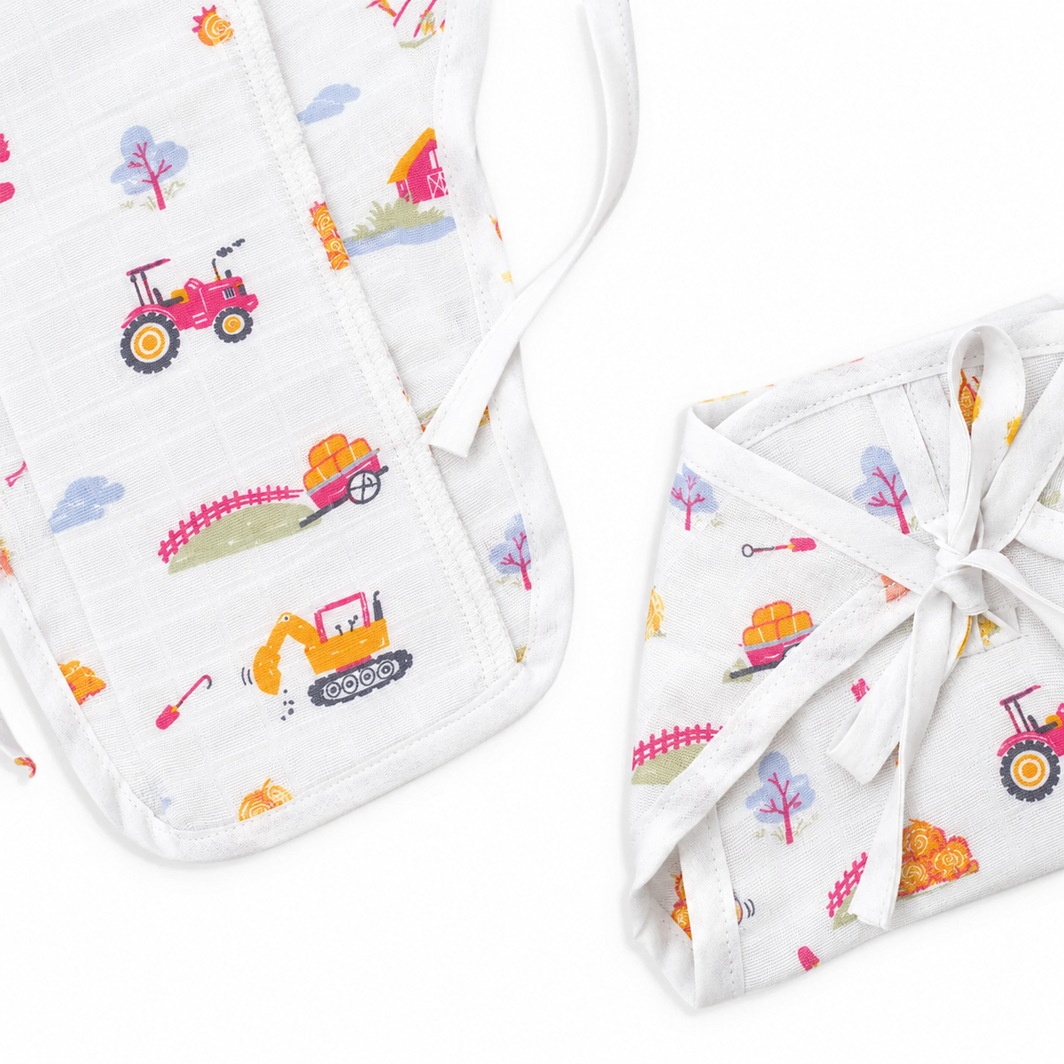 Little Riders Muslin Knot jabla & Reusable Muslin Nappies / Langot