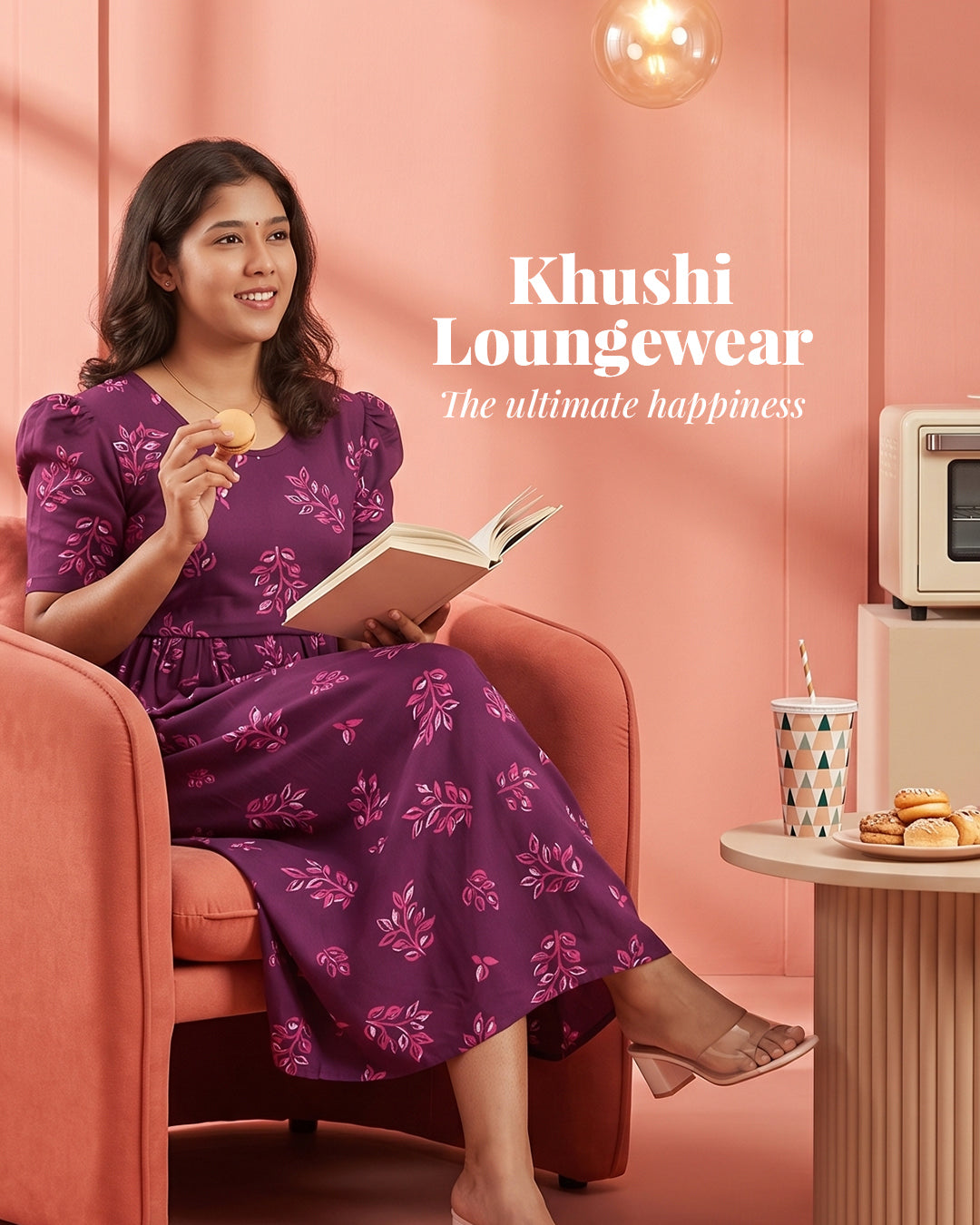 Khushi_V2 Zipless Maternity Loungewear – Full Length