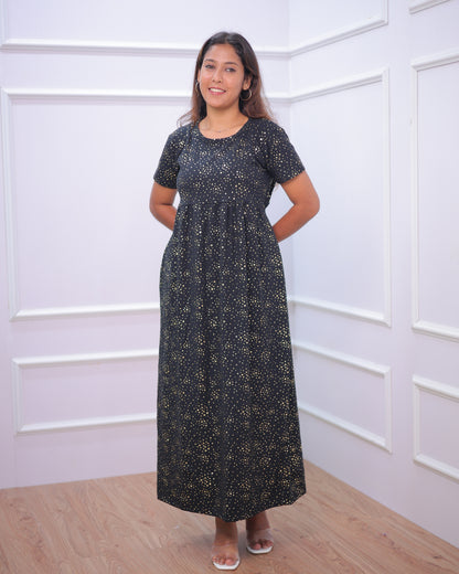 Glit Star | Casual Non-Maternity Loungewear - Normal Sleeve | Full Length