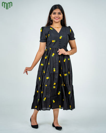 Roman Silk_V3 Maternity Maxi