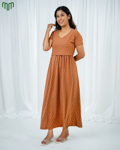 Choco Zipless Maternity Loungewear – Full Length