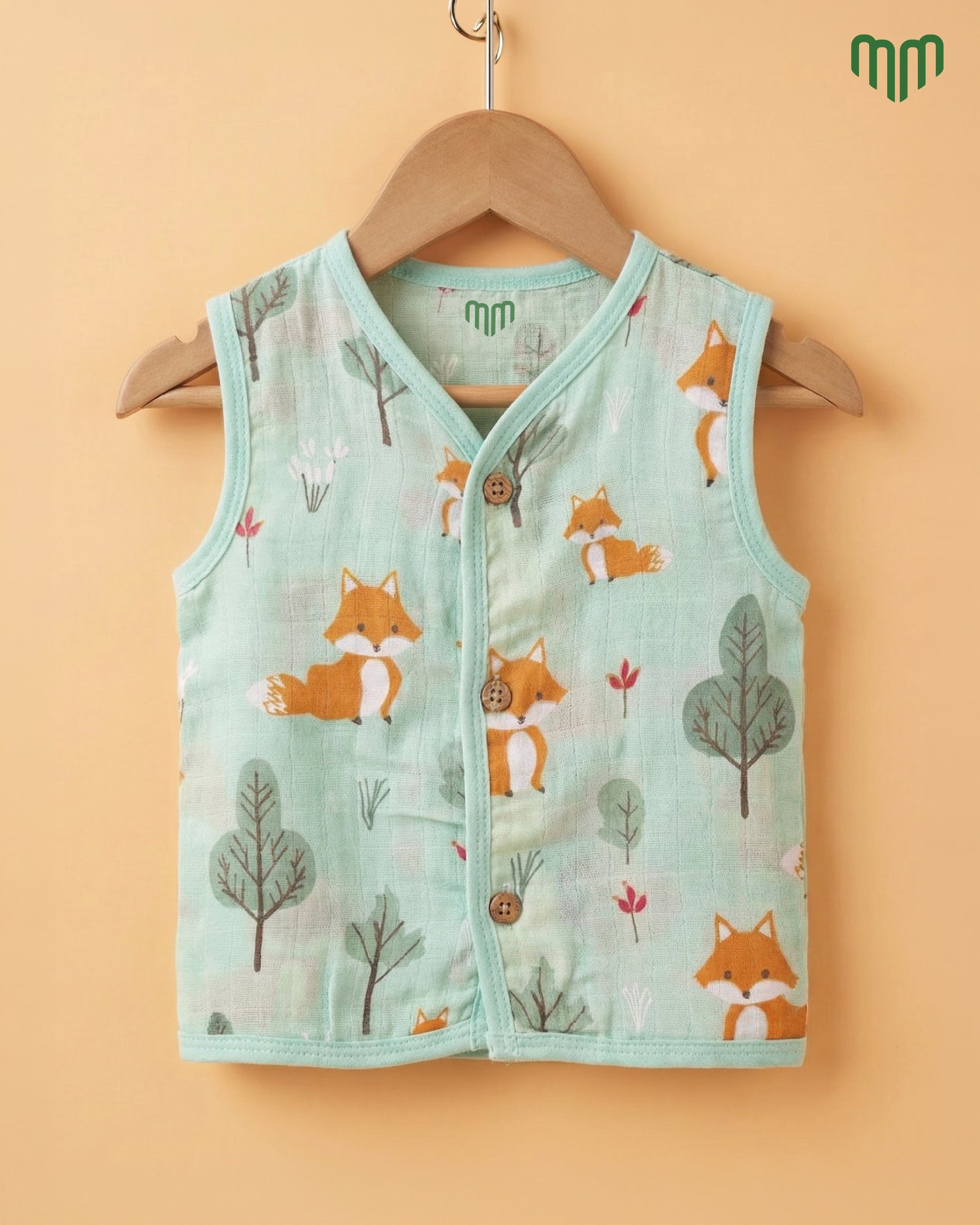 Little Fox Muslin Co-ord set
