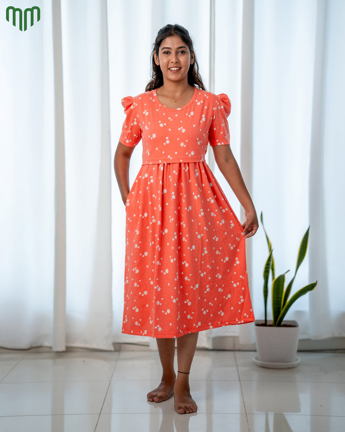 Mahira Zipless Maternity Loungewear – Calf Length