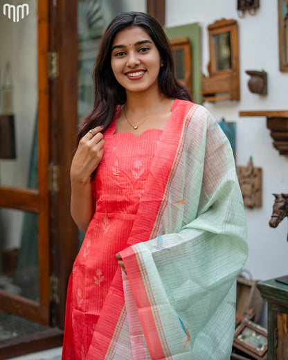 Kavinaya_V1 Maternity Kurti Set
