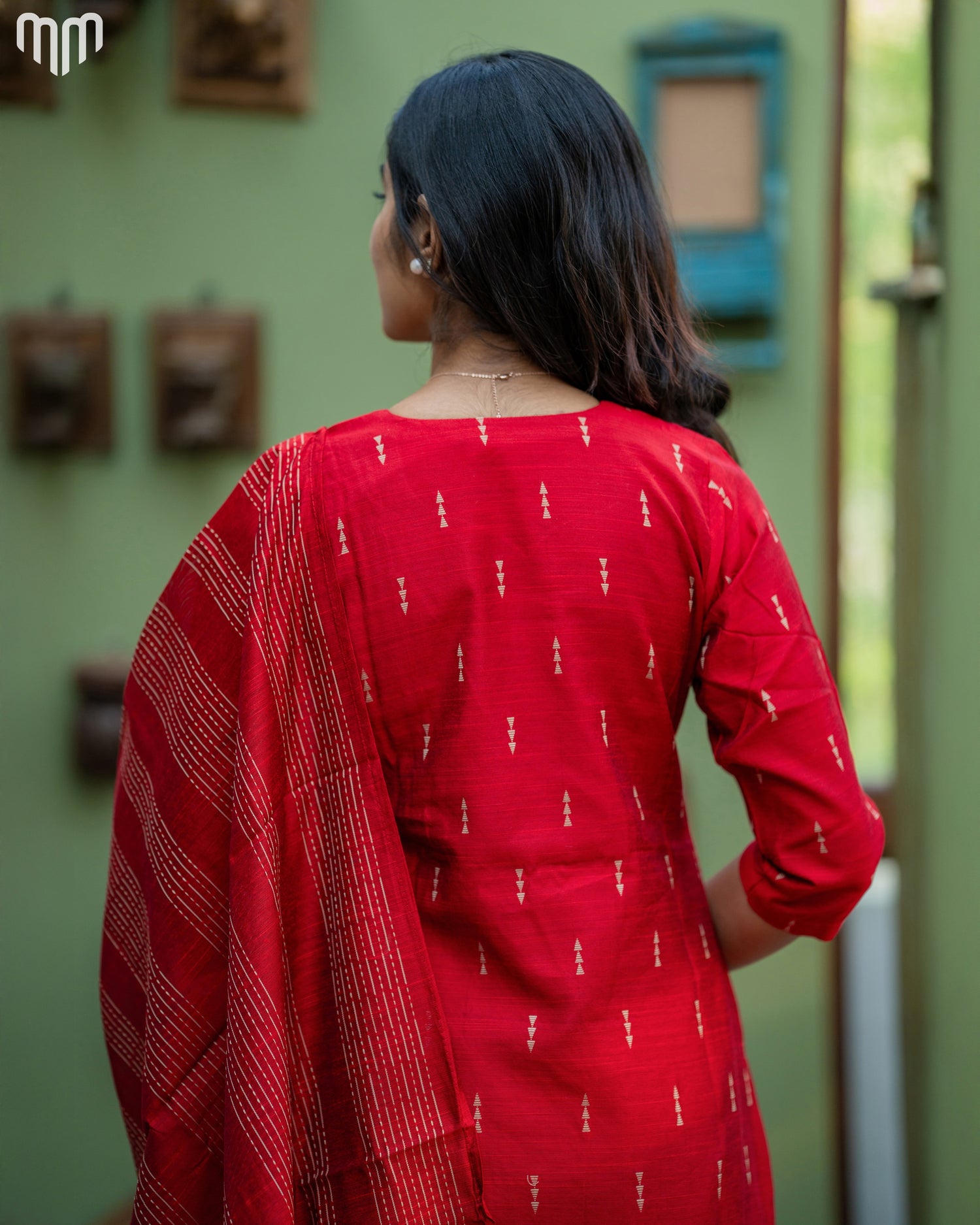 Tharagai_V2 Maternity Kurti Set