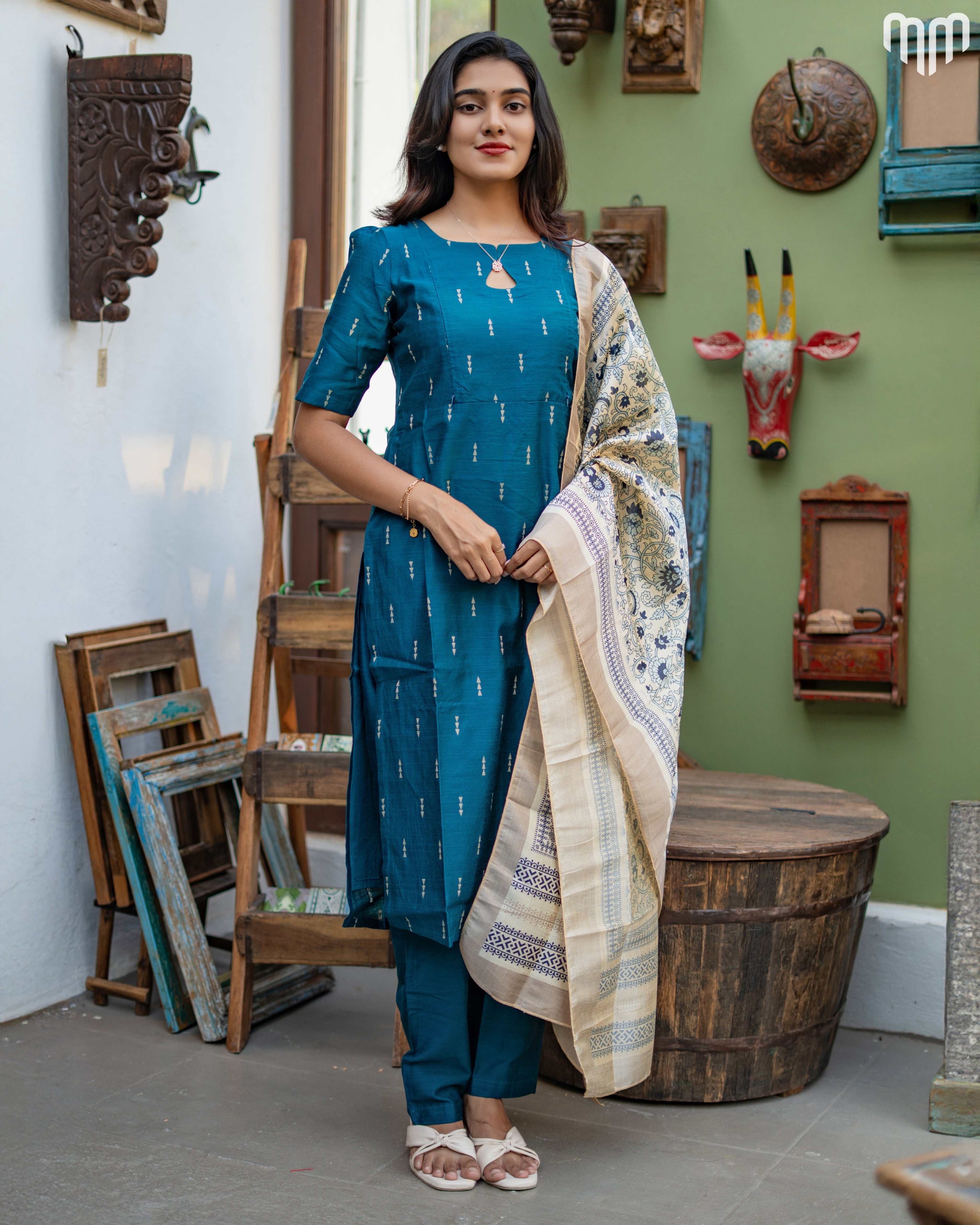 Varalakshmi_V1 Maternity Kurti Set