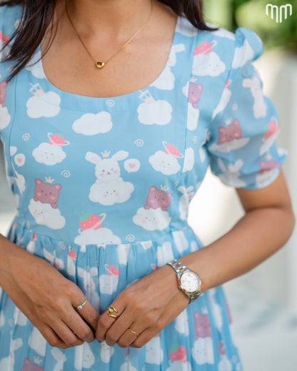 Cloudy Maternity Maxi