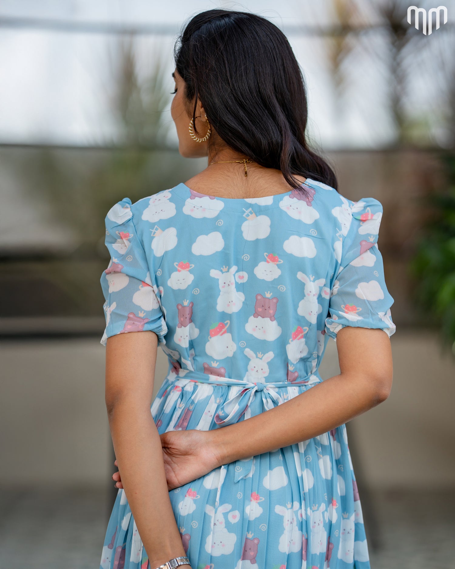 Cloudy Maternity Maxi