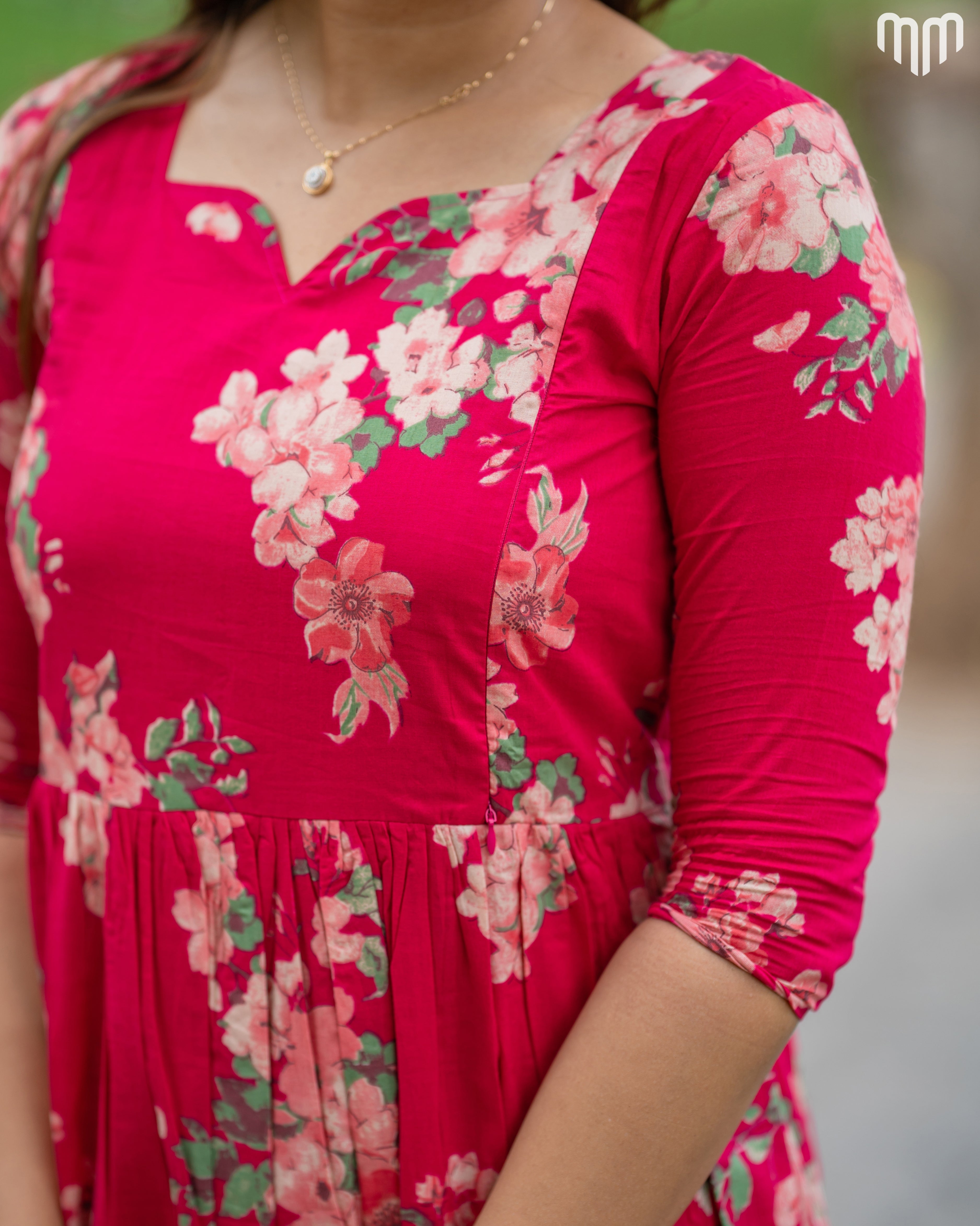 Blossom_Pink Maternity Maxi