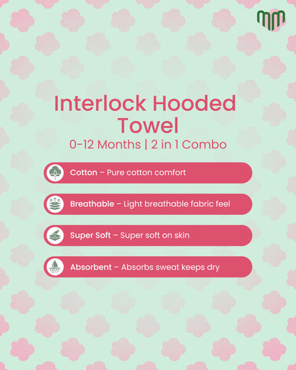 Hooded Towels - Combo Pack of 2