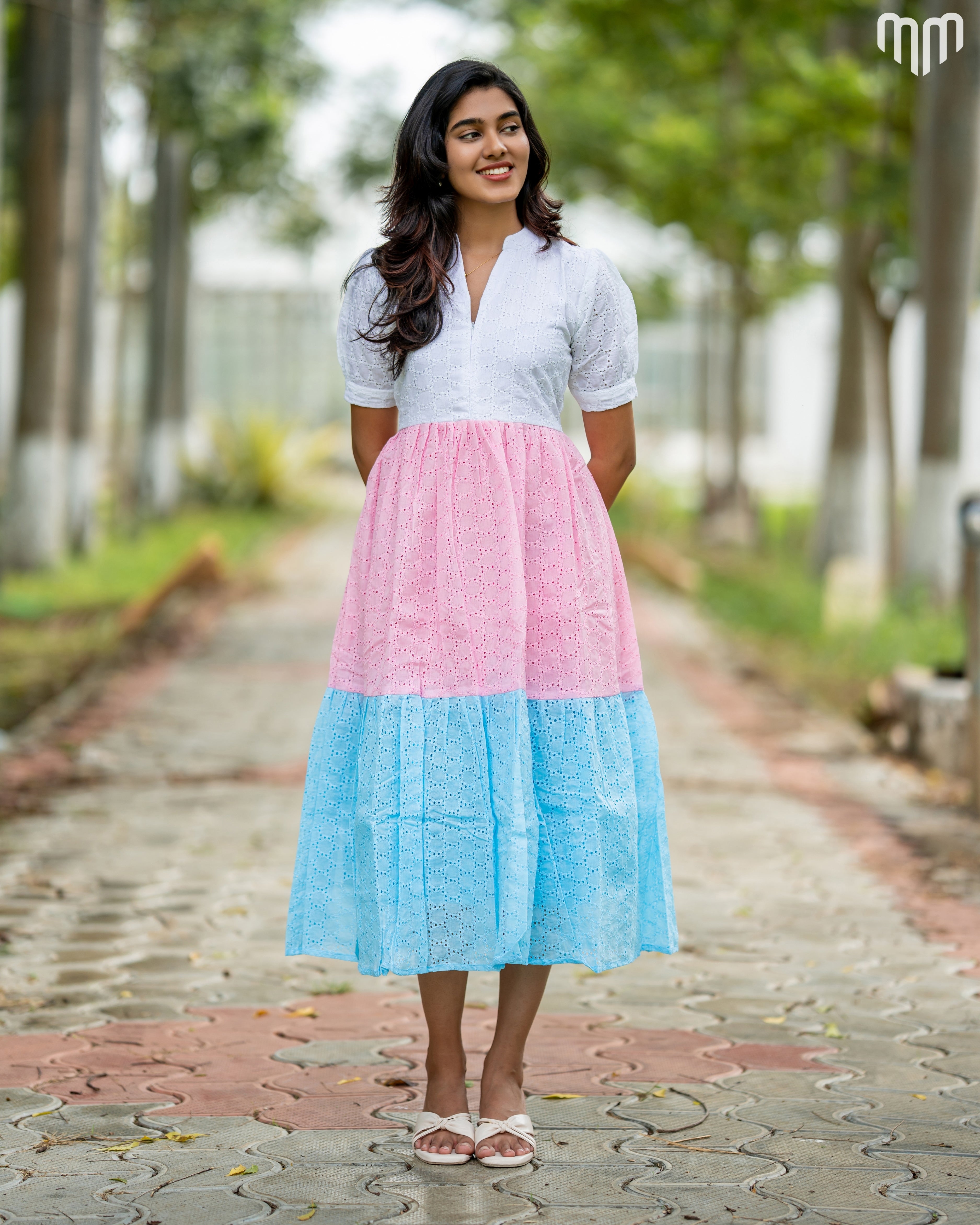 Cotton Candy Maternity Maxi