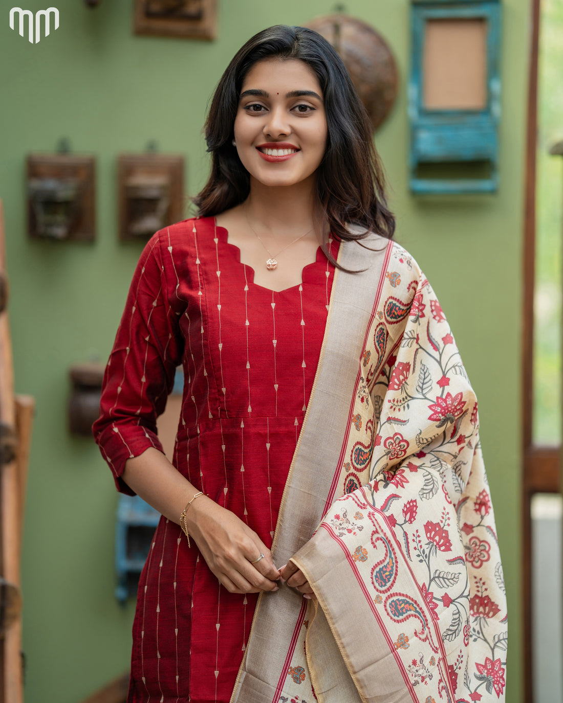 Varalakshmi_V3 Maternity Kurti Set