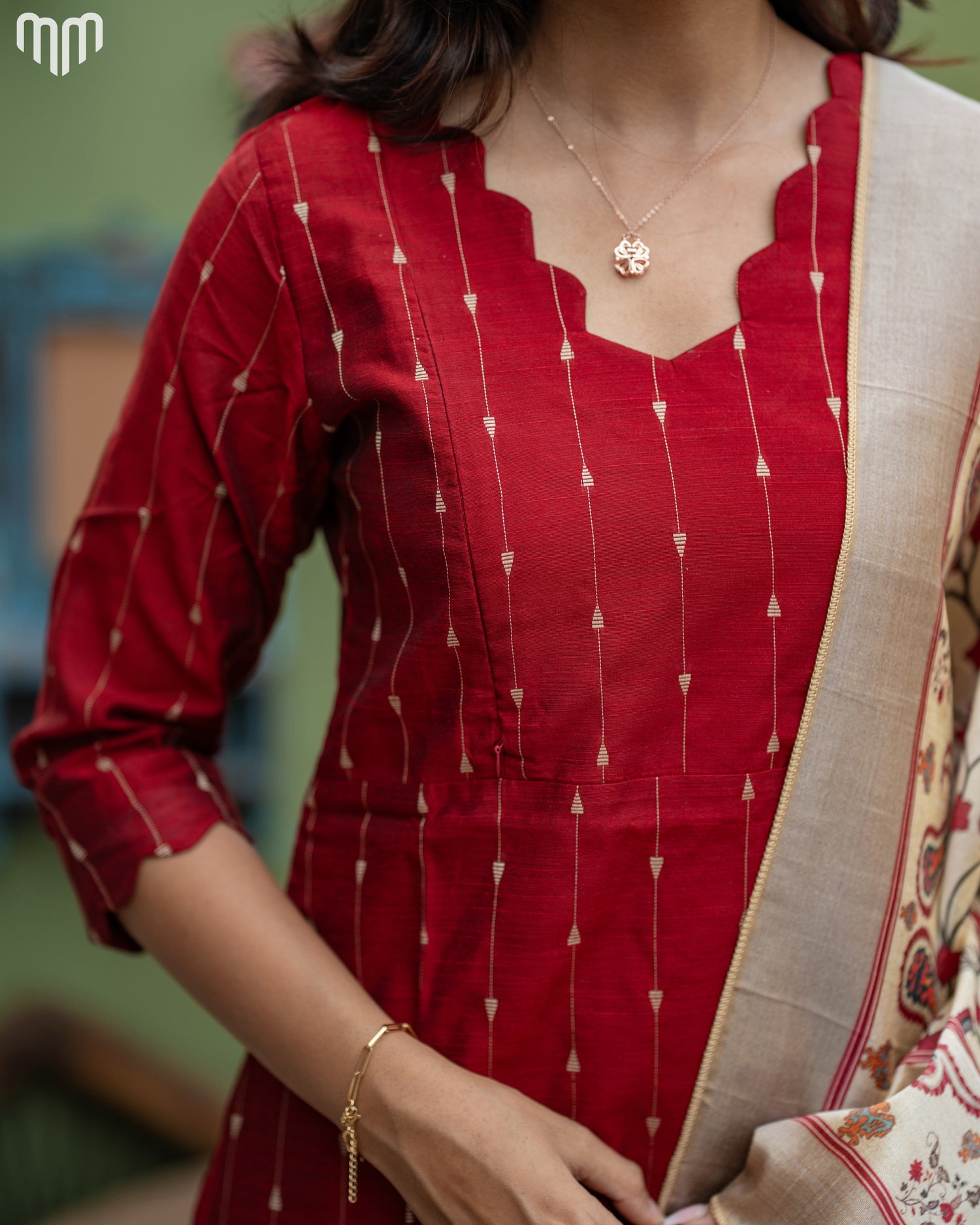 Varalakshmi_V3 Maternity Kurti Set