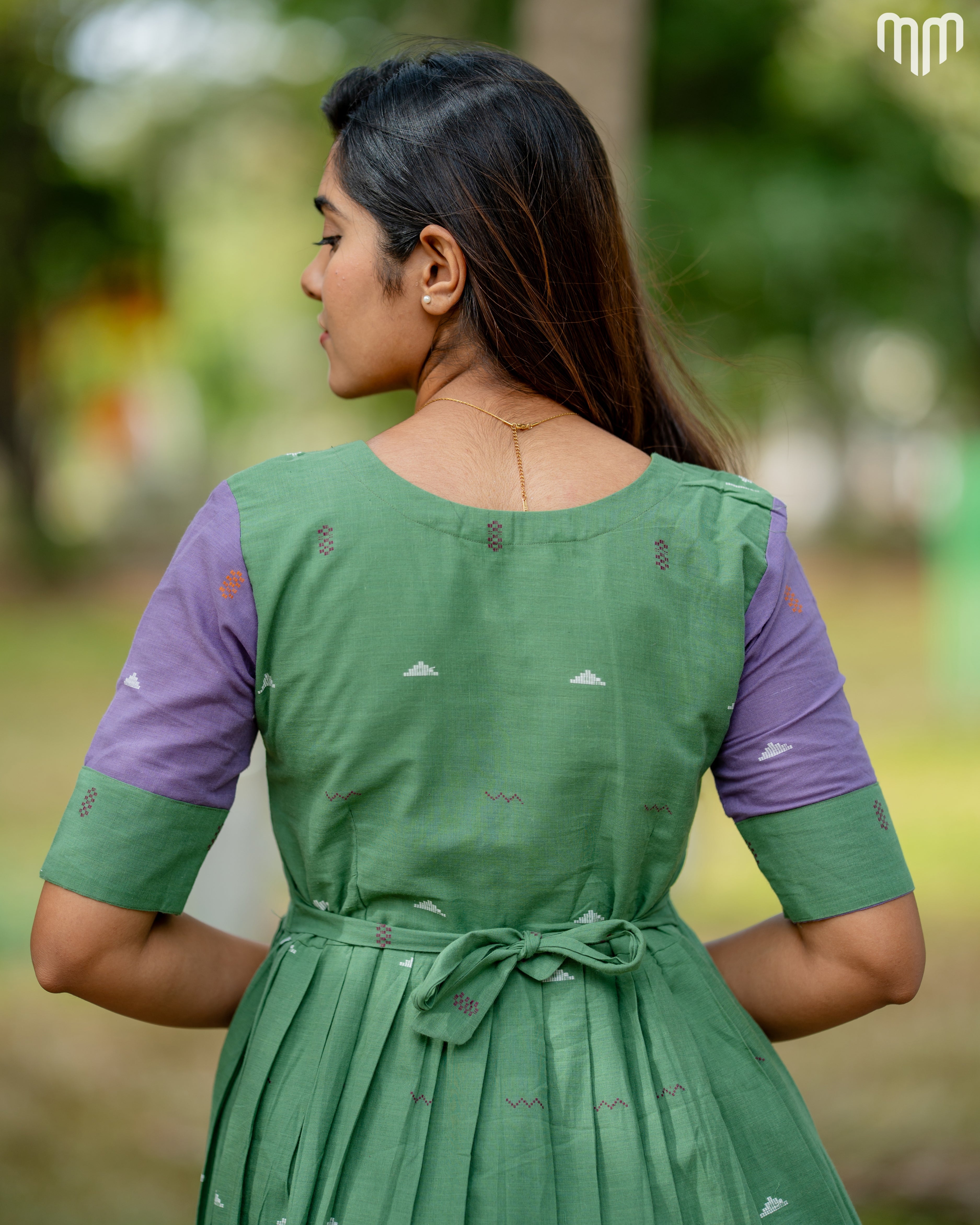 Tanmayi Handloom Cotton Maternity Maxi