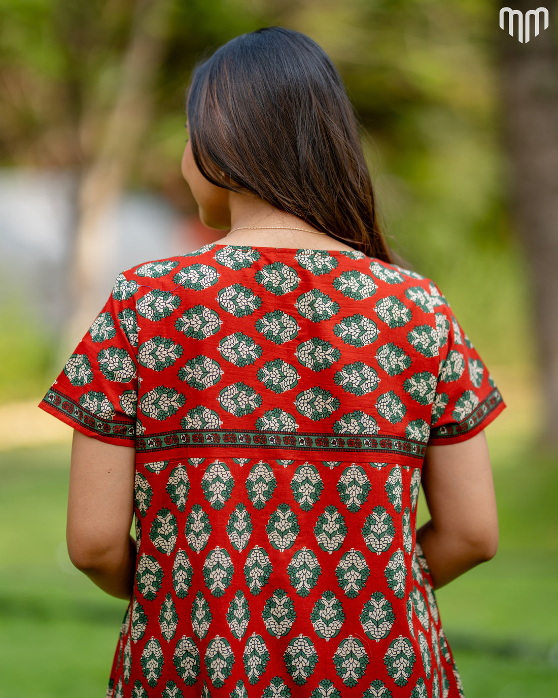 Diya Cotton Essential Button-Up Nighty