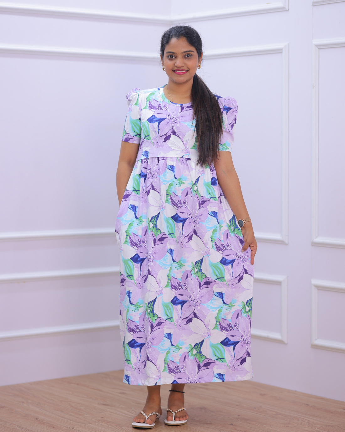 Yadvi Zipless Maternity Loungewear – Full Length