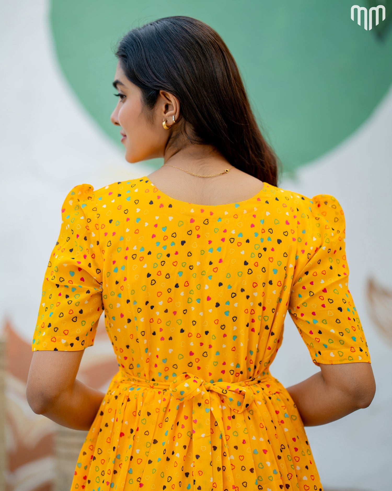 Yellow_Luv Maternity Maxi