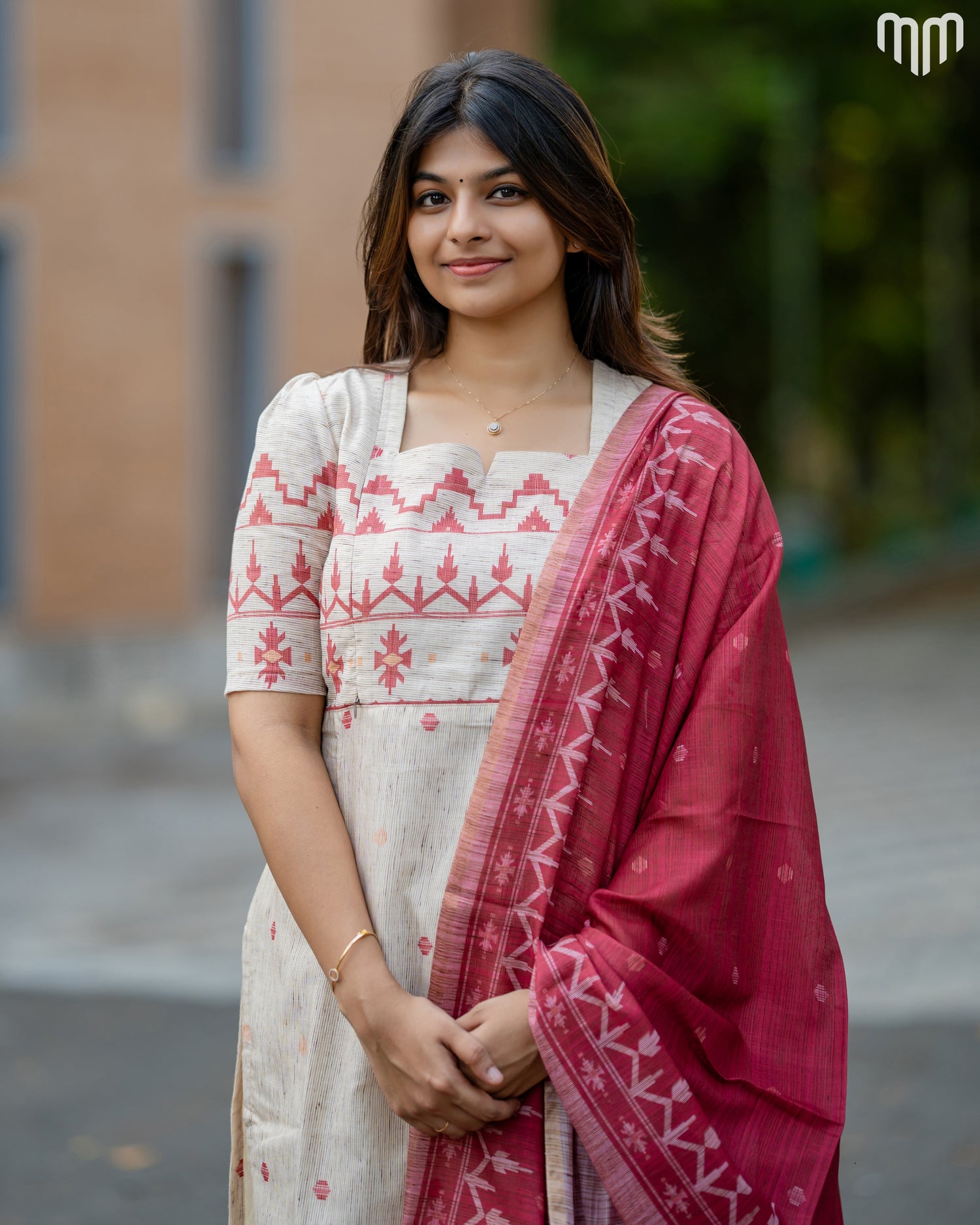 Jamdhani Silk_V2 Maternity Kurti Set