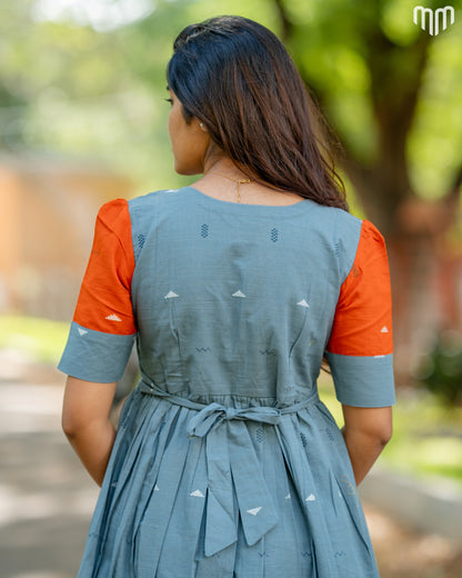 Diya Handloom Cotton Maternity Maxi