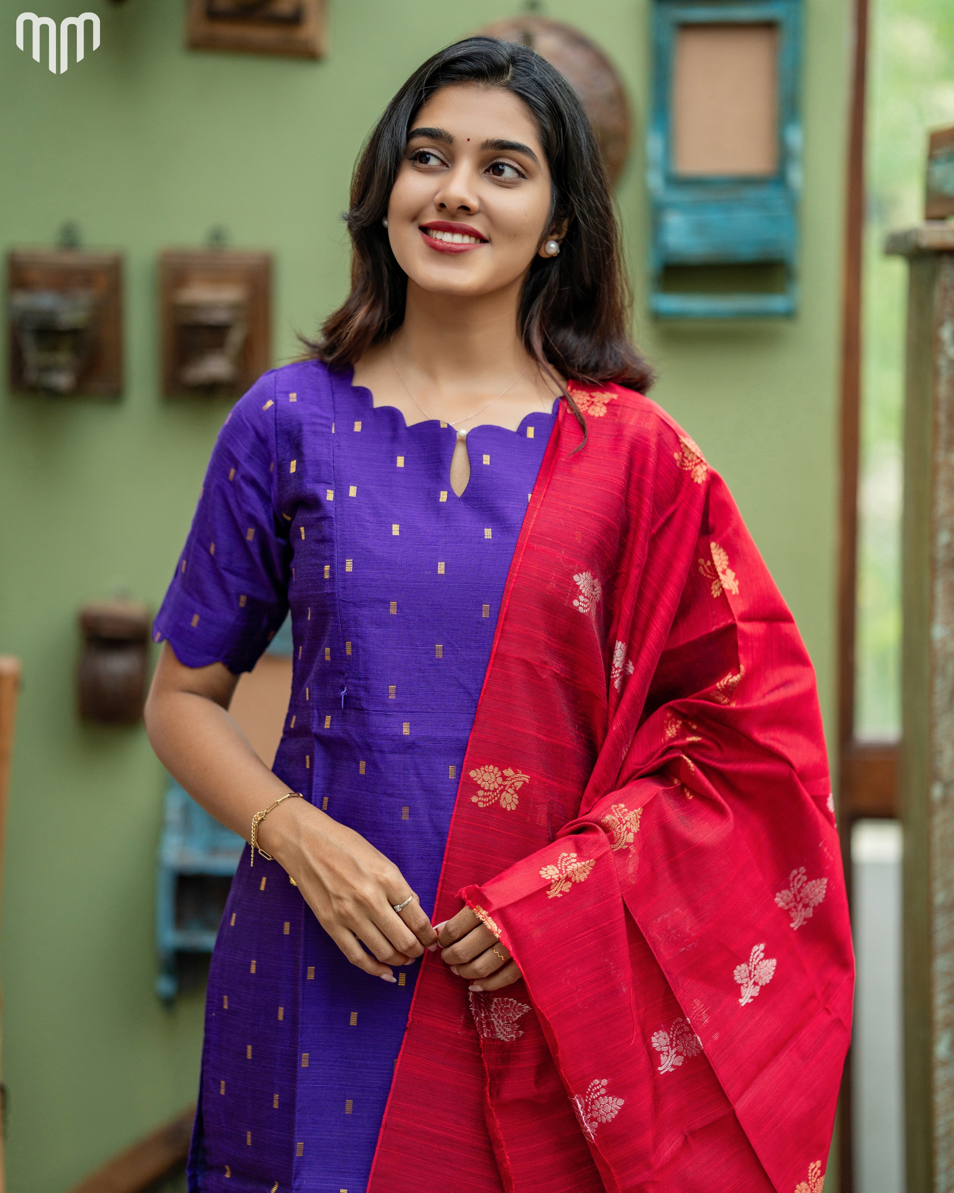 Durga_V4 Maternity Kurti Set