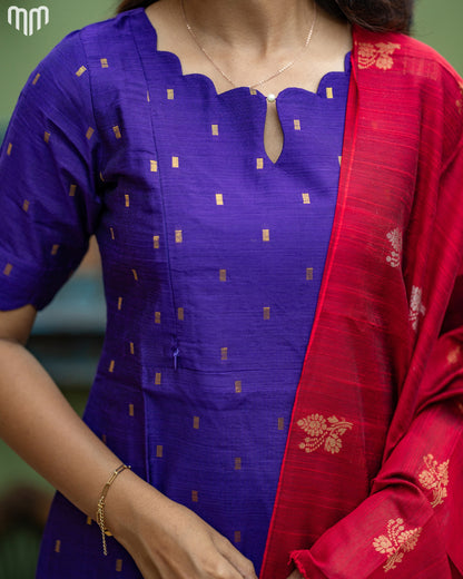 Durga_V4 Maternity Kurti Set