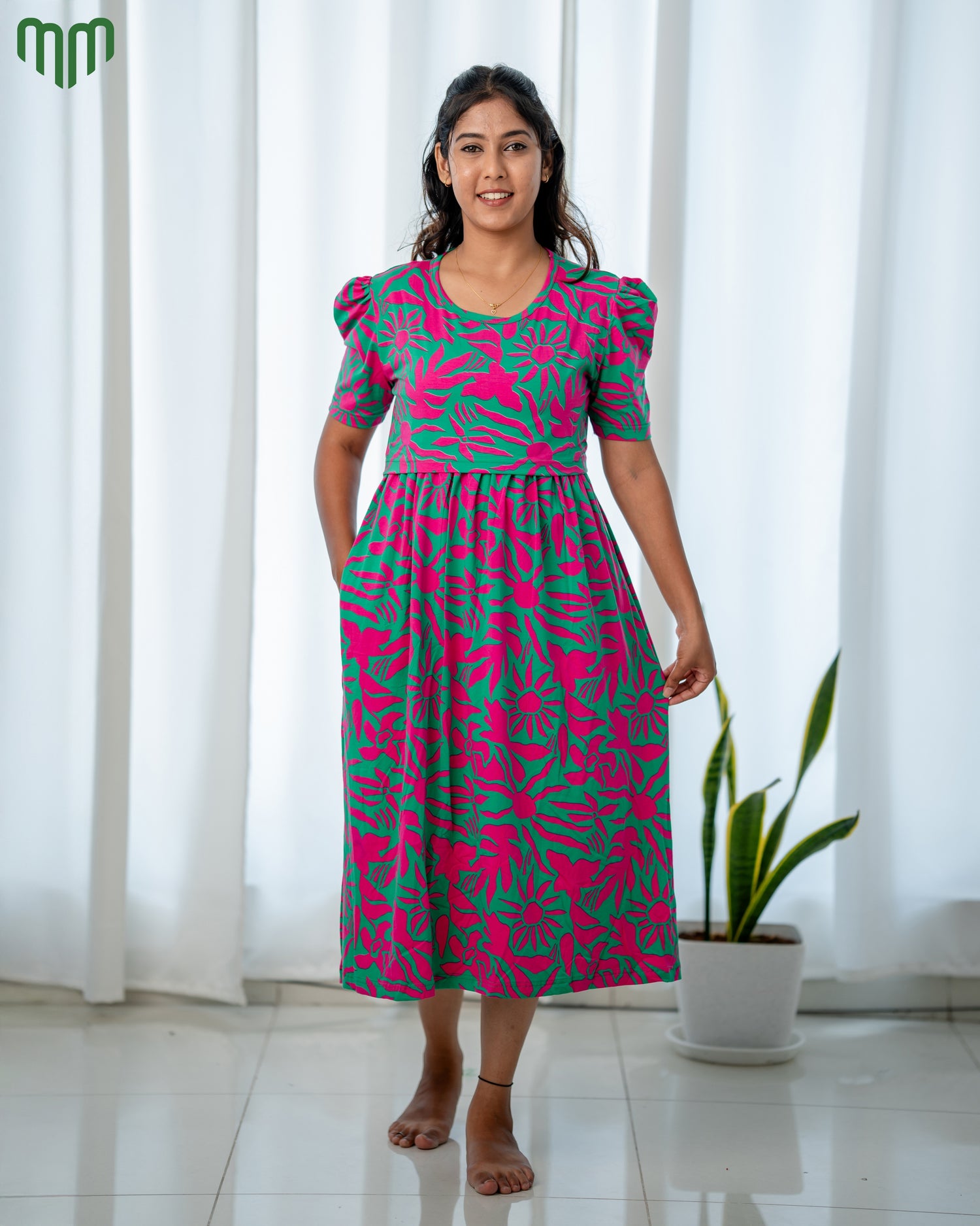 Naisha Zipless Maternity Loungewear – Calf Length