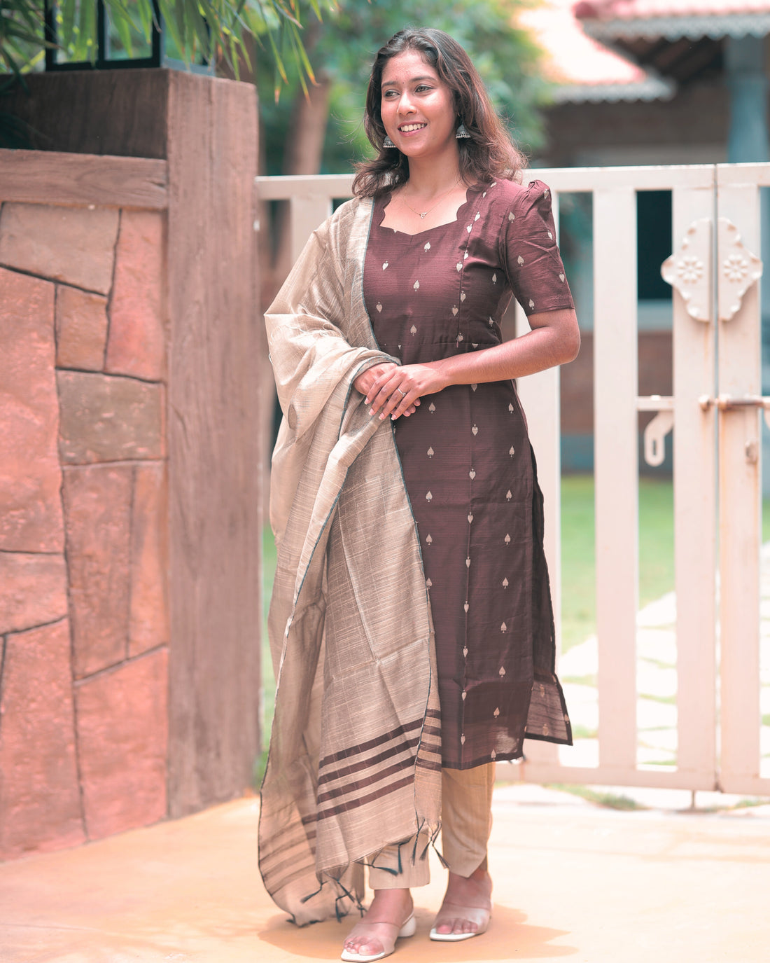 Vinutha Maternity Kurti Set